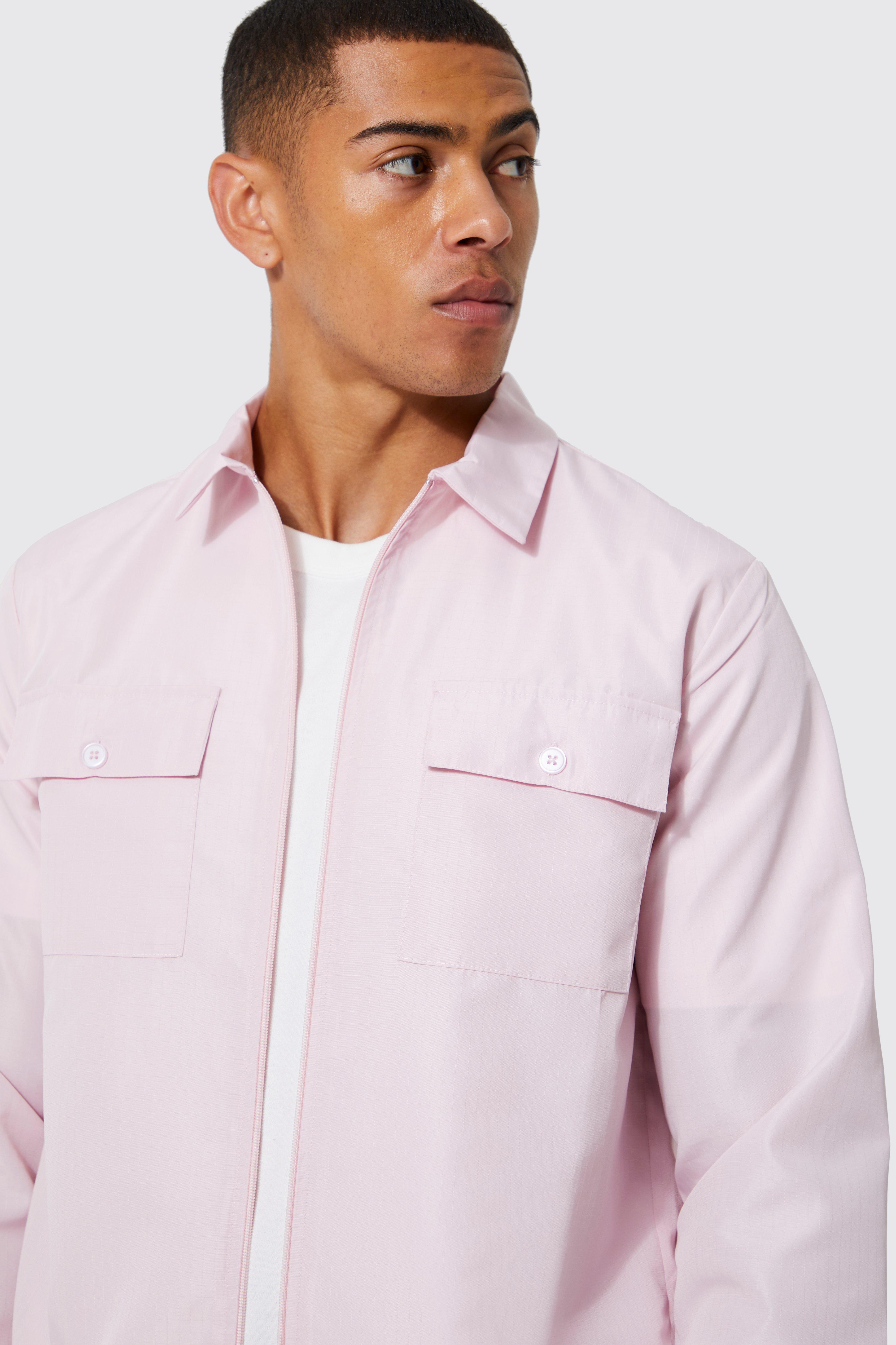 2 Pocket Ripstop Overshirt | boohoo