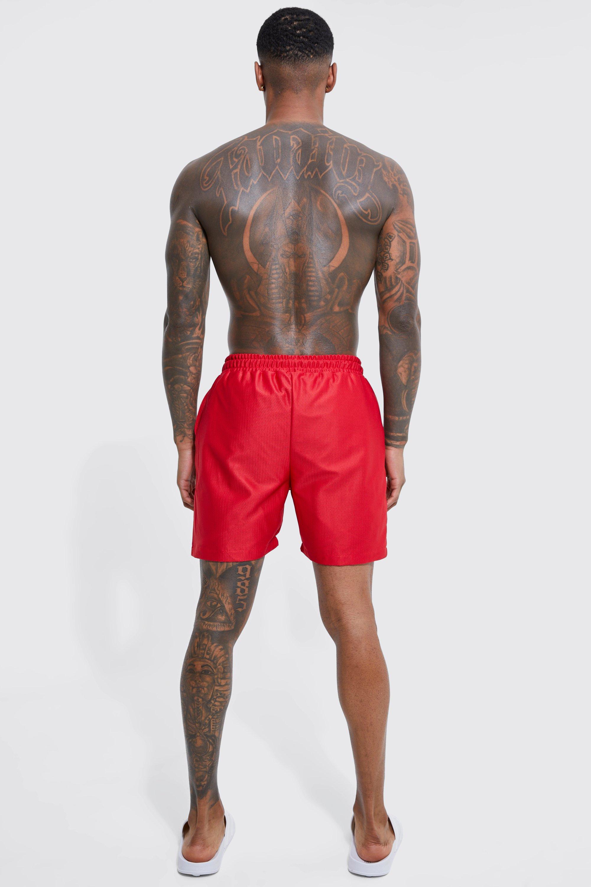 Mesh swim shorts online