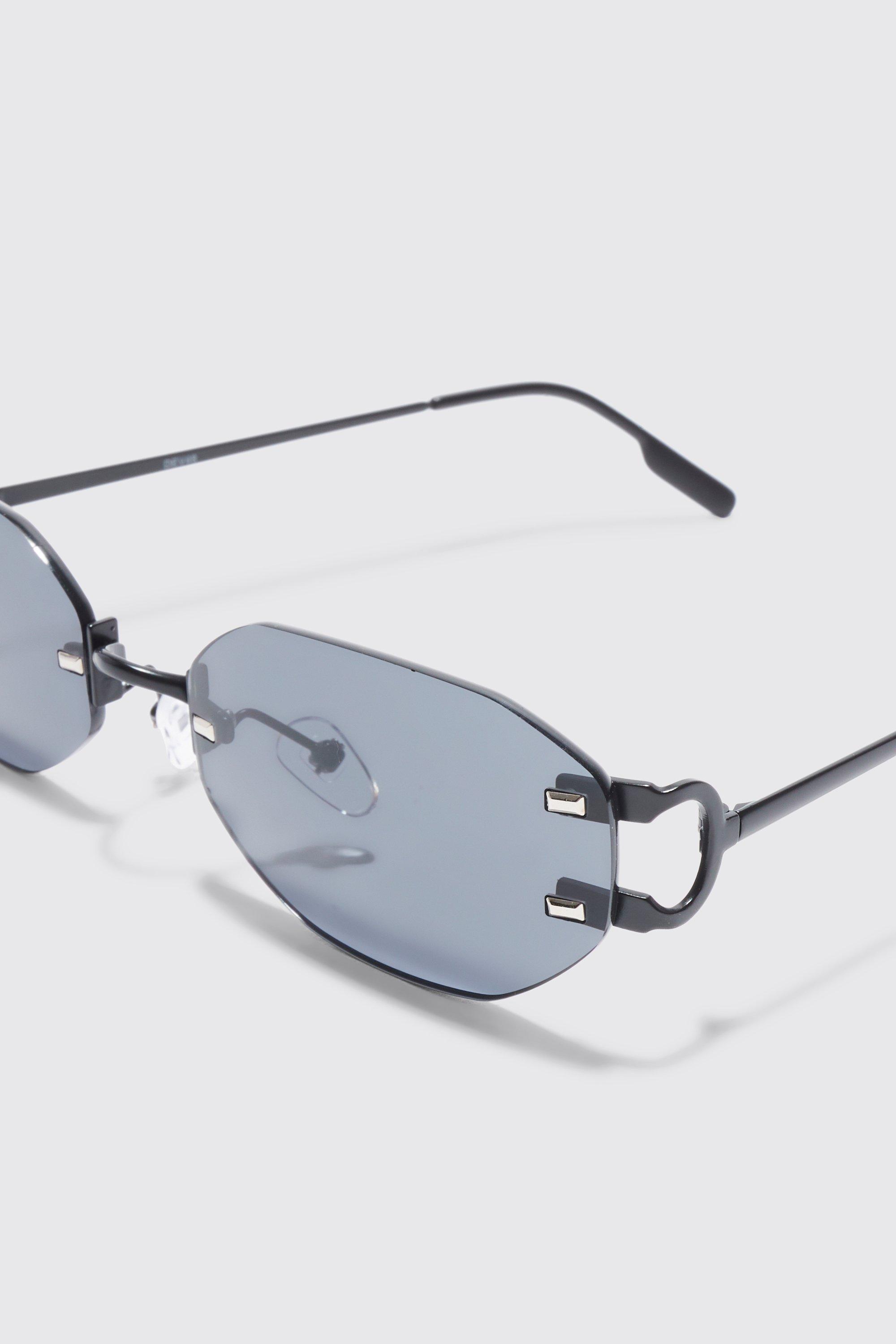 Buy store rimless sunglasses