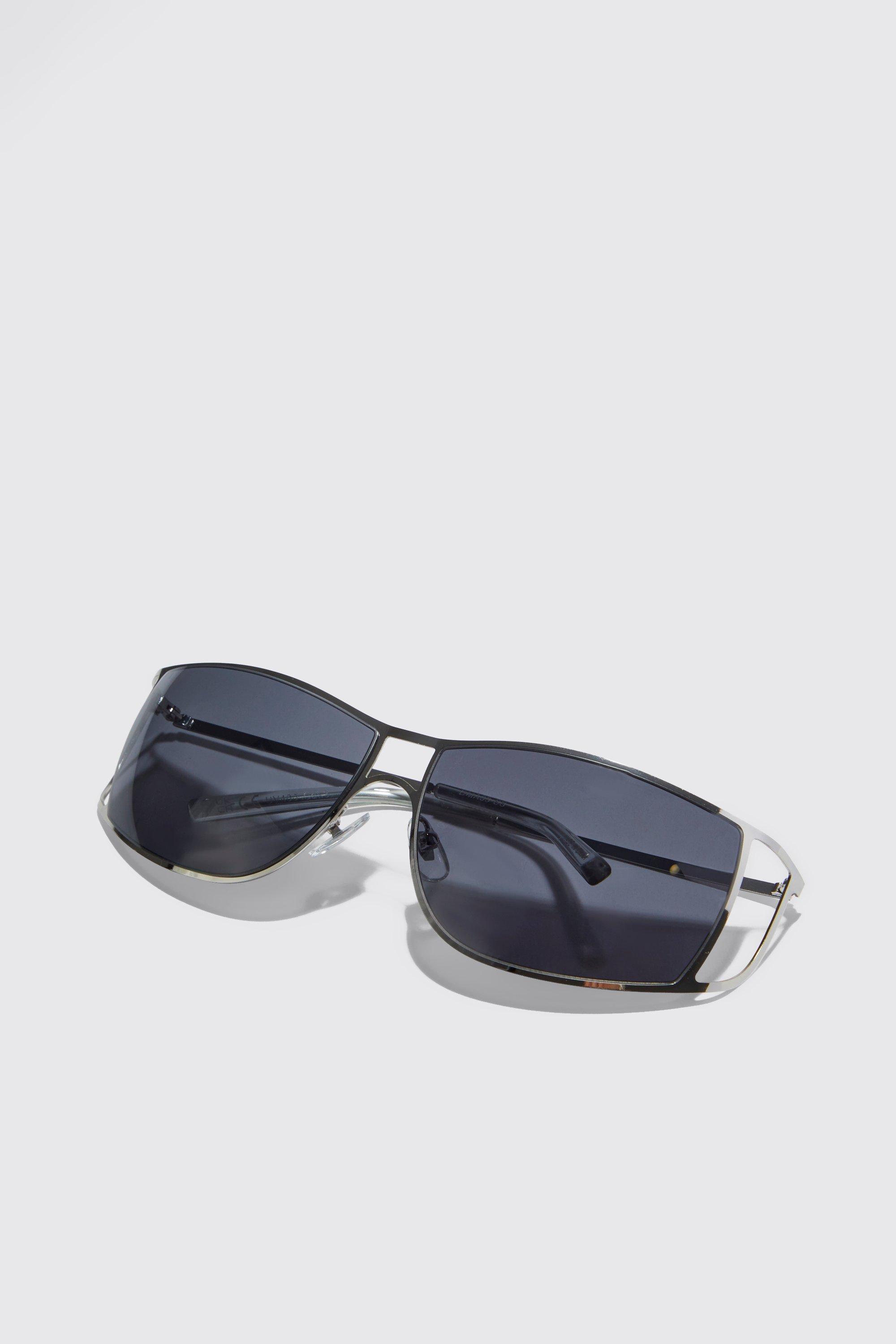 Metal wrap store around sunglasses