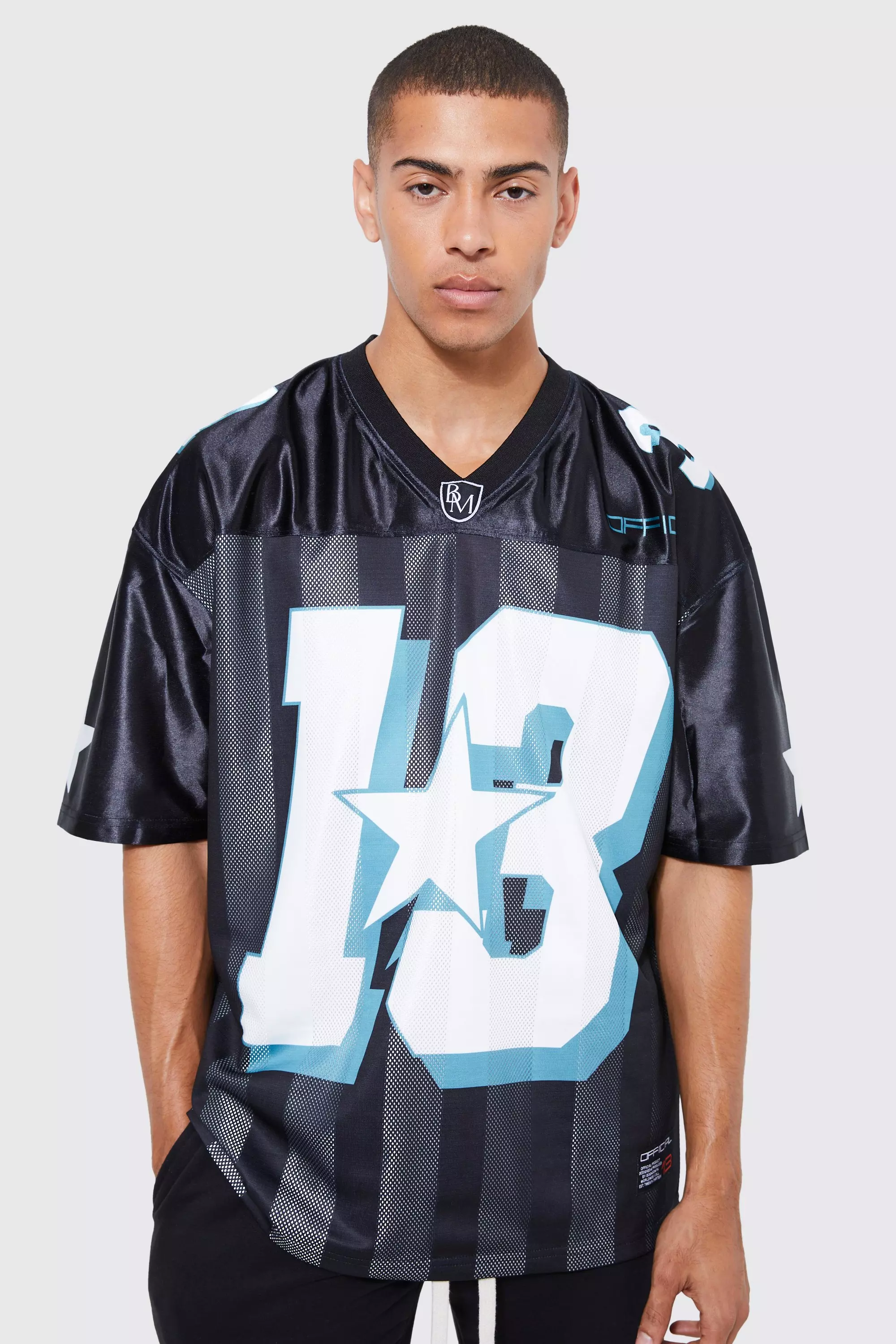 Oversized football sale jersey