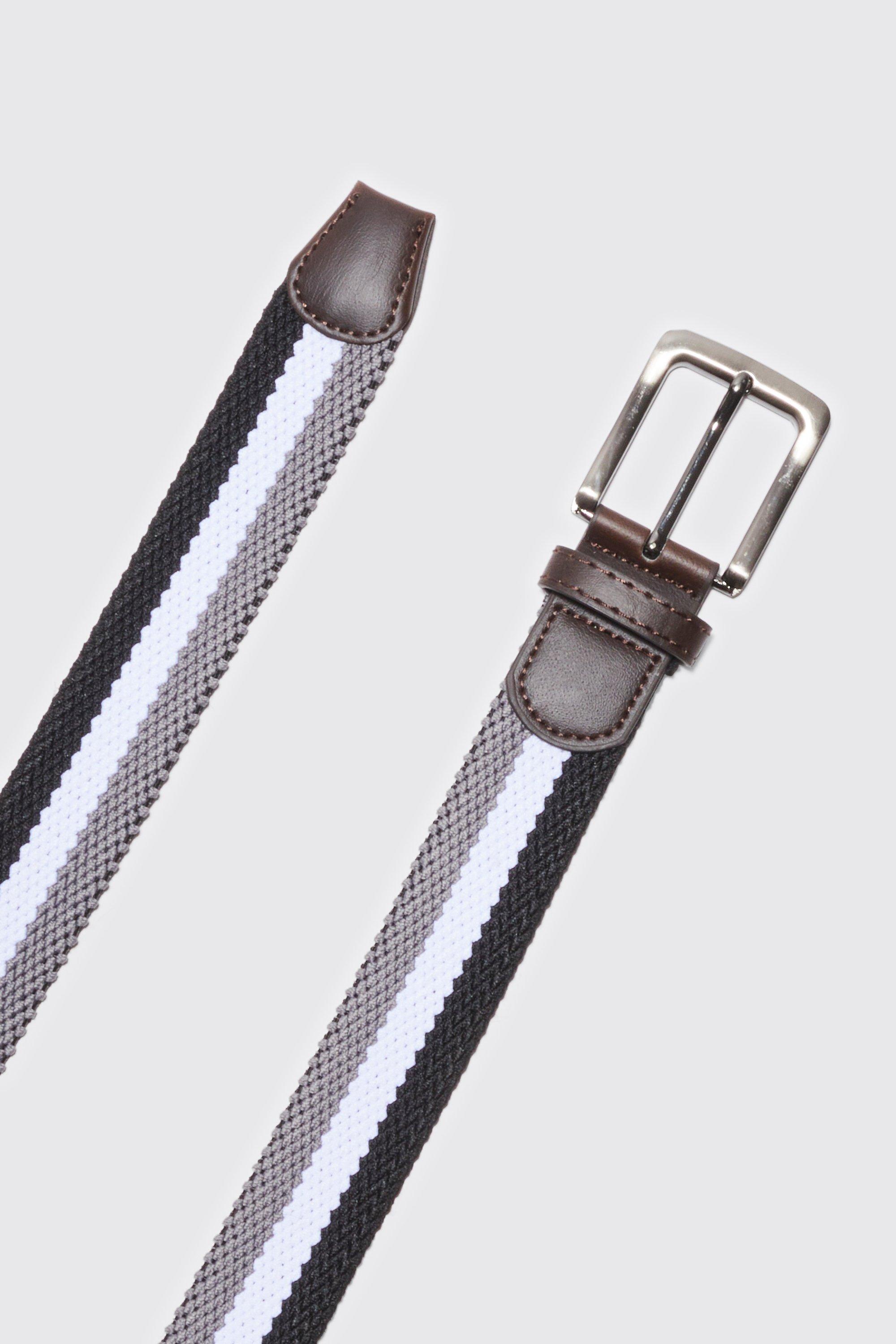 Stripe Braided Belt