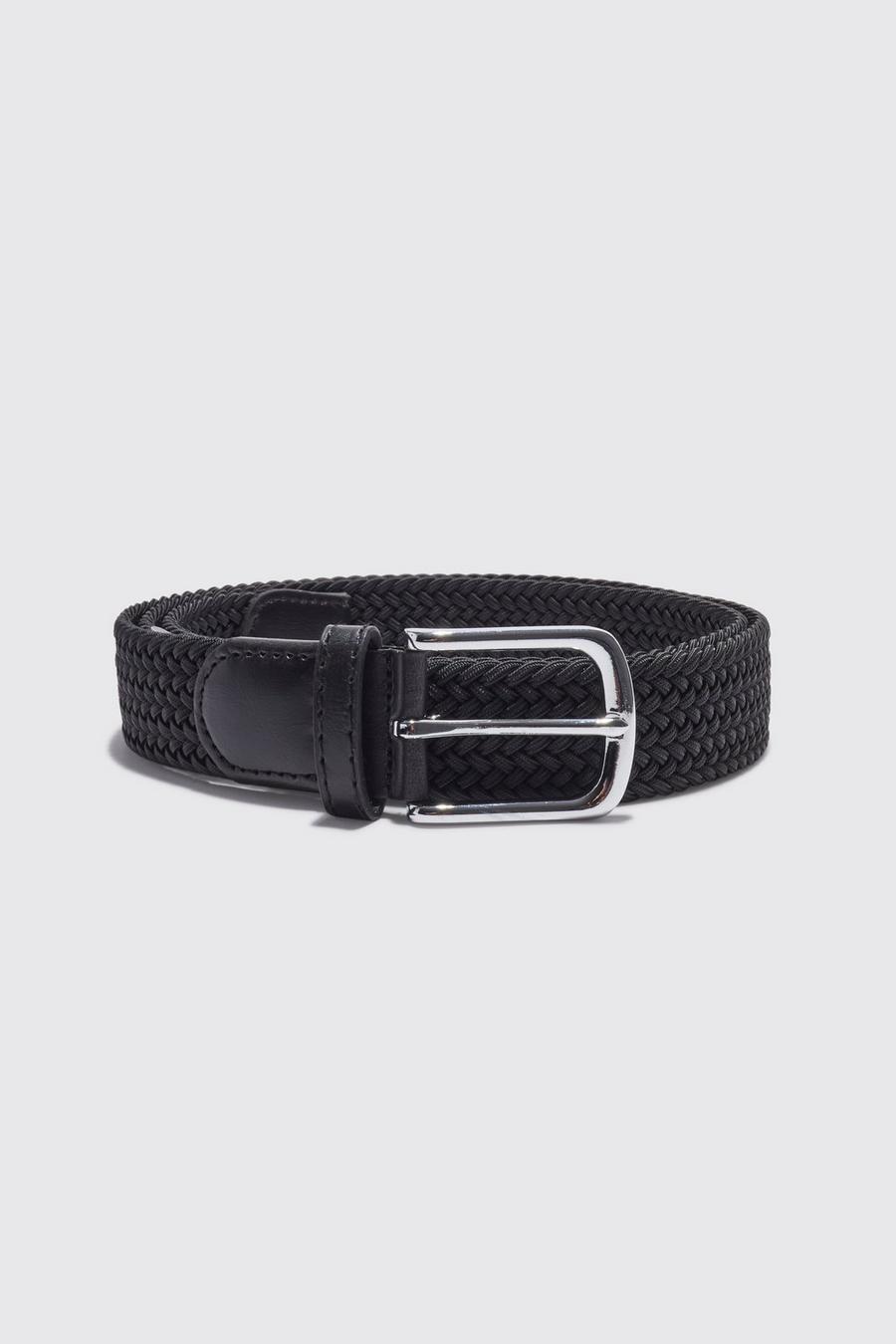 Black Braided Belt
