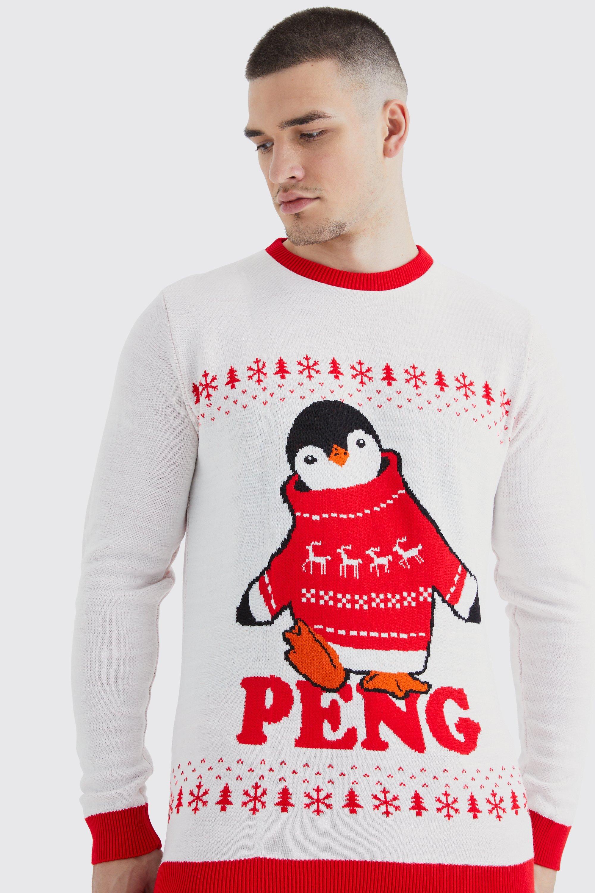 Boohoo mens xmas jumper sale