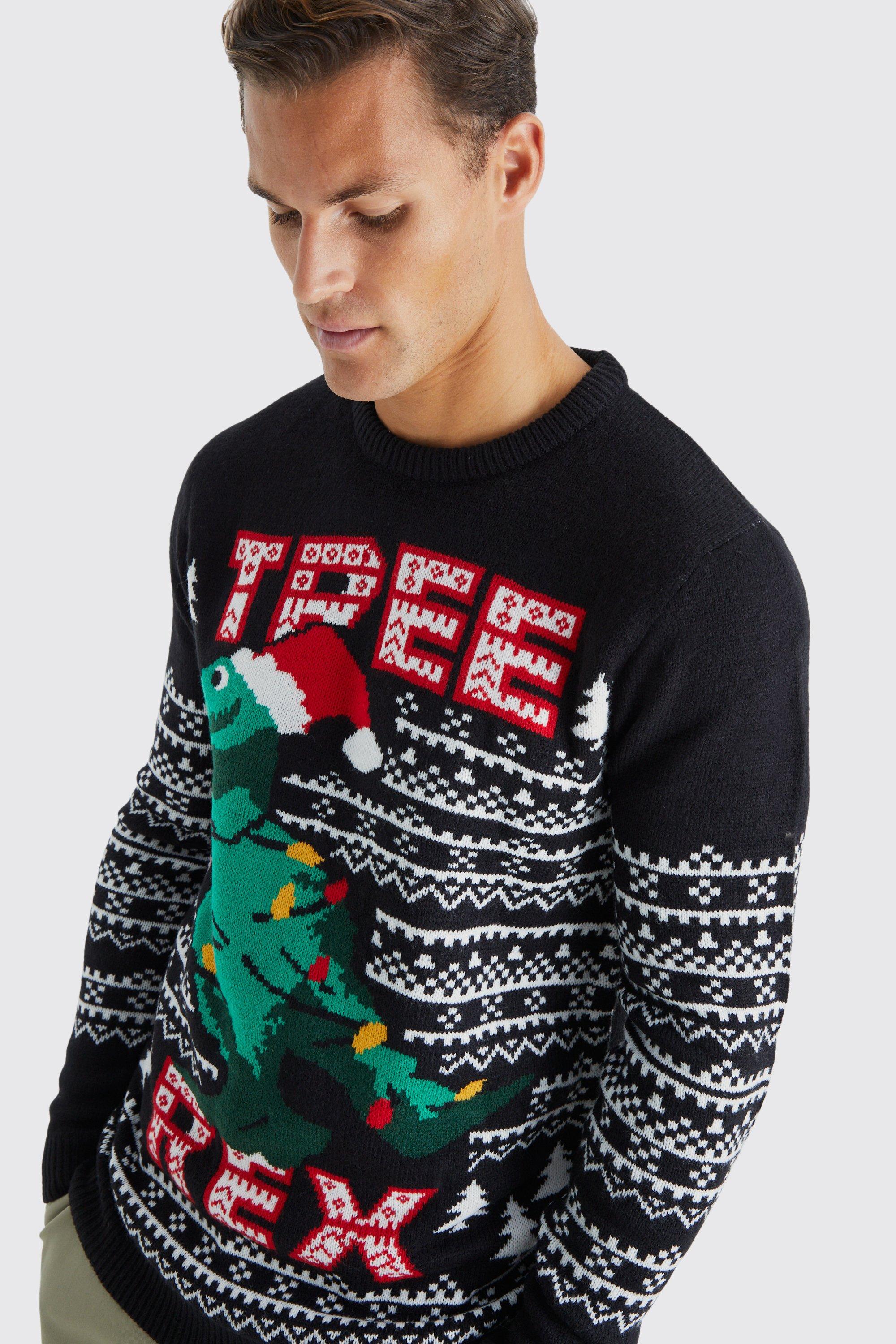 Mens christmas hotsell jumper boohoo