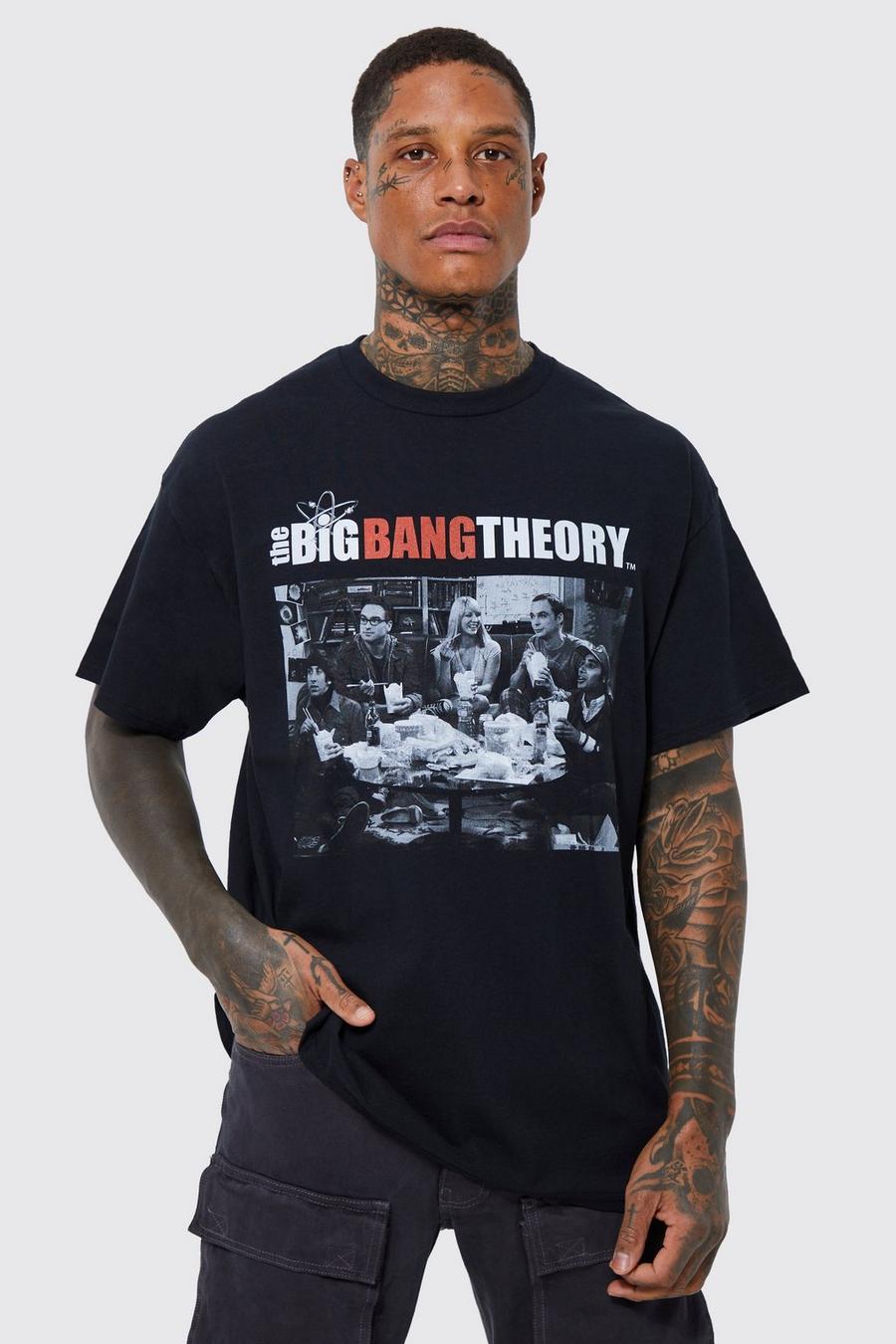 T-shirt oversize ufficiale Big Bang Theory, Black negro image number 1