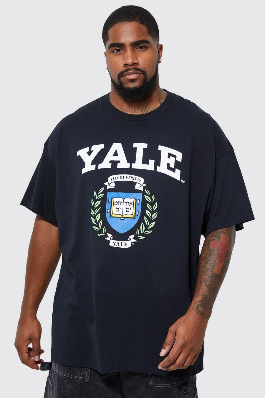 Black Plus Yale License T-shirt