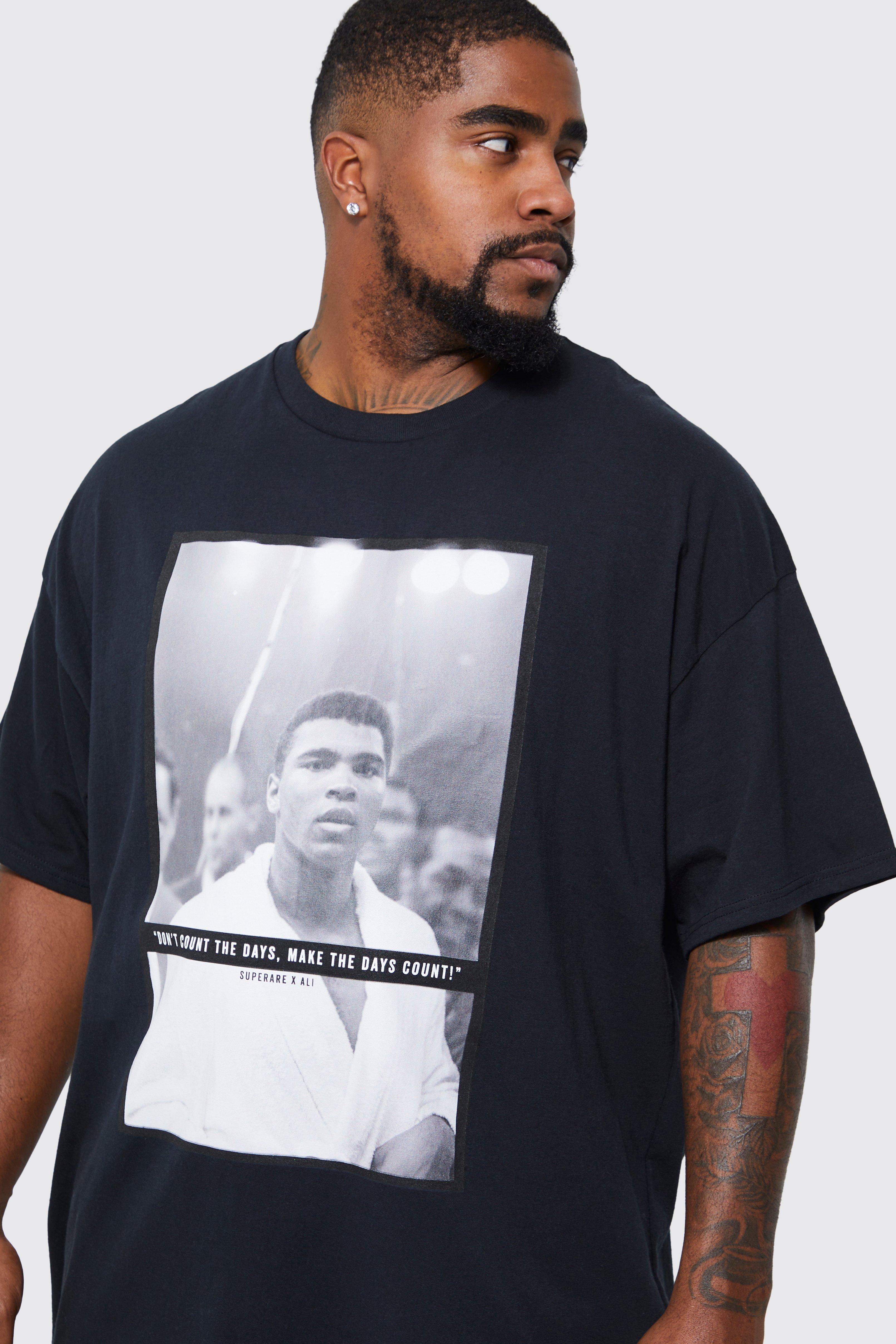 Plus Muhammad Ali License T-shirt | boohoo