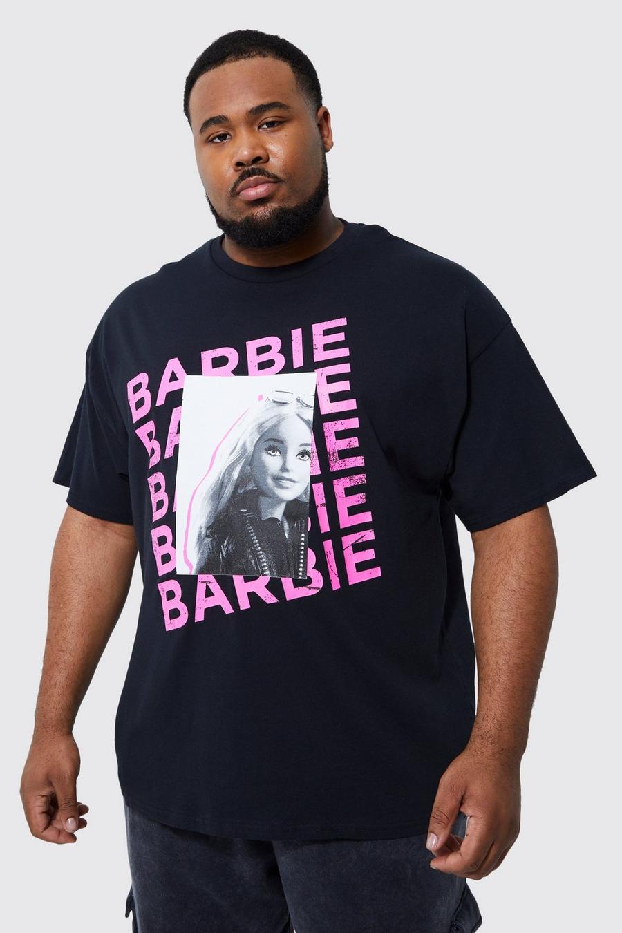 Black Plus Gelicenseerd Barbie T-Shirt