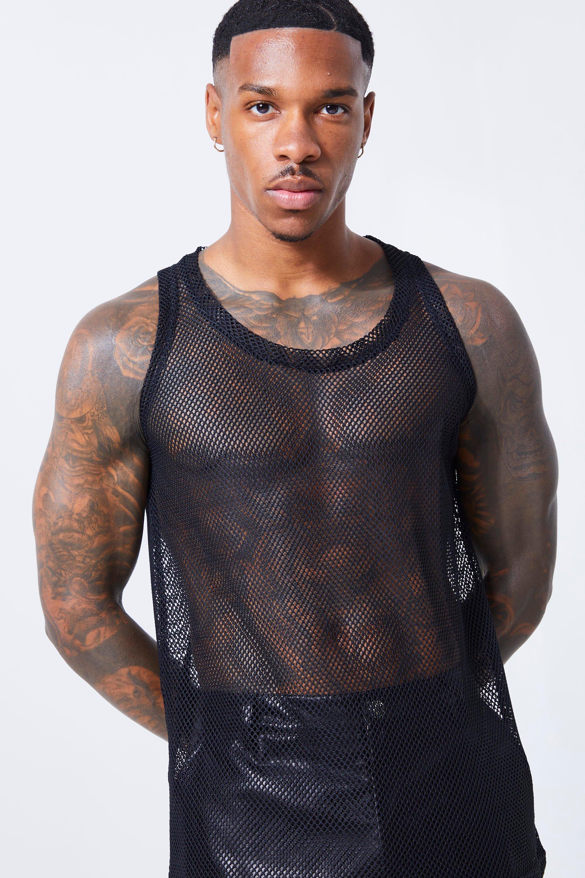 Mesh Vest boohoo NO