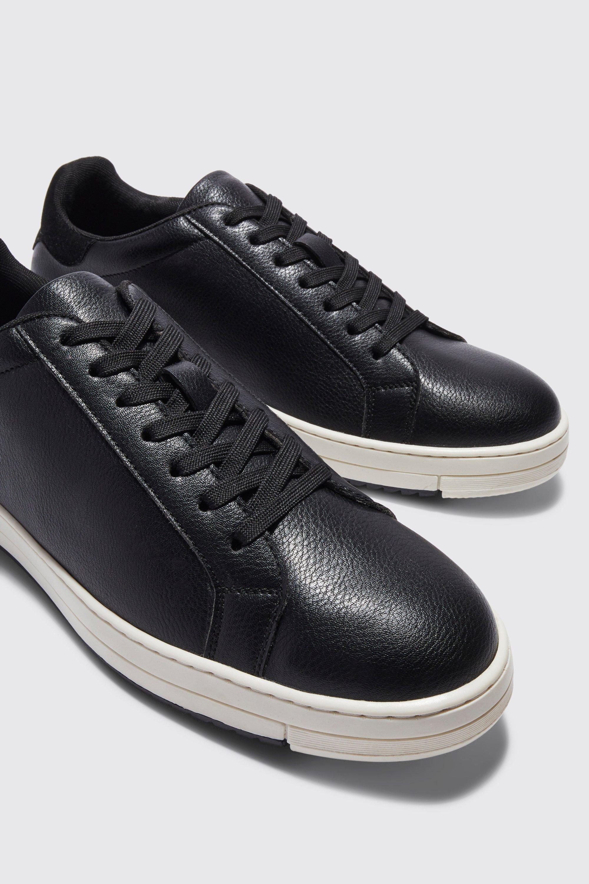 Mens black trainers shop smart