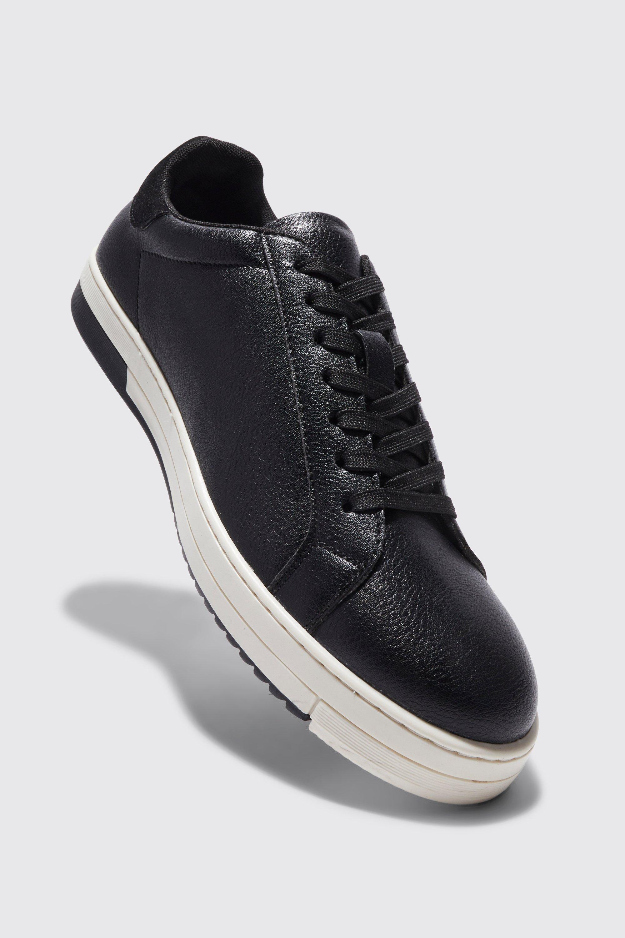 Black and white smart trainers online