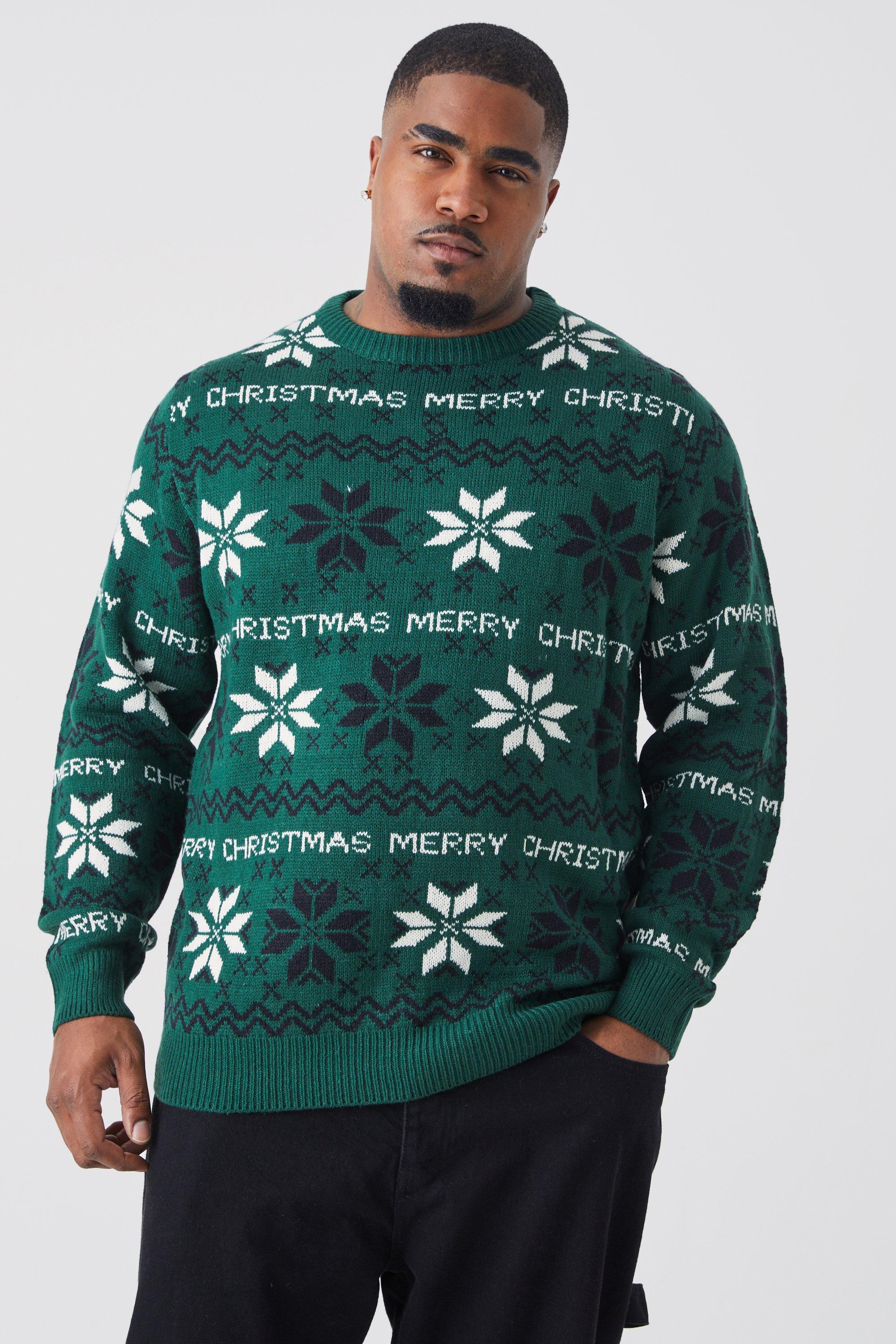 Boohoo mens xmas on sale jumper