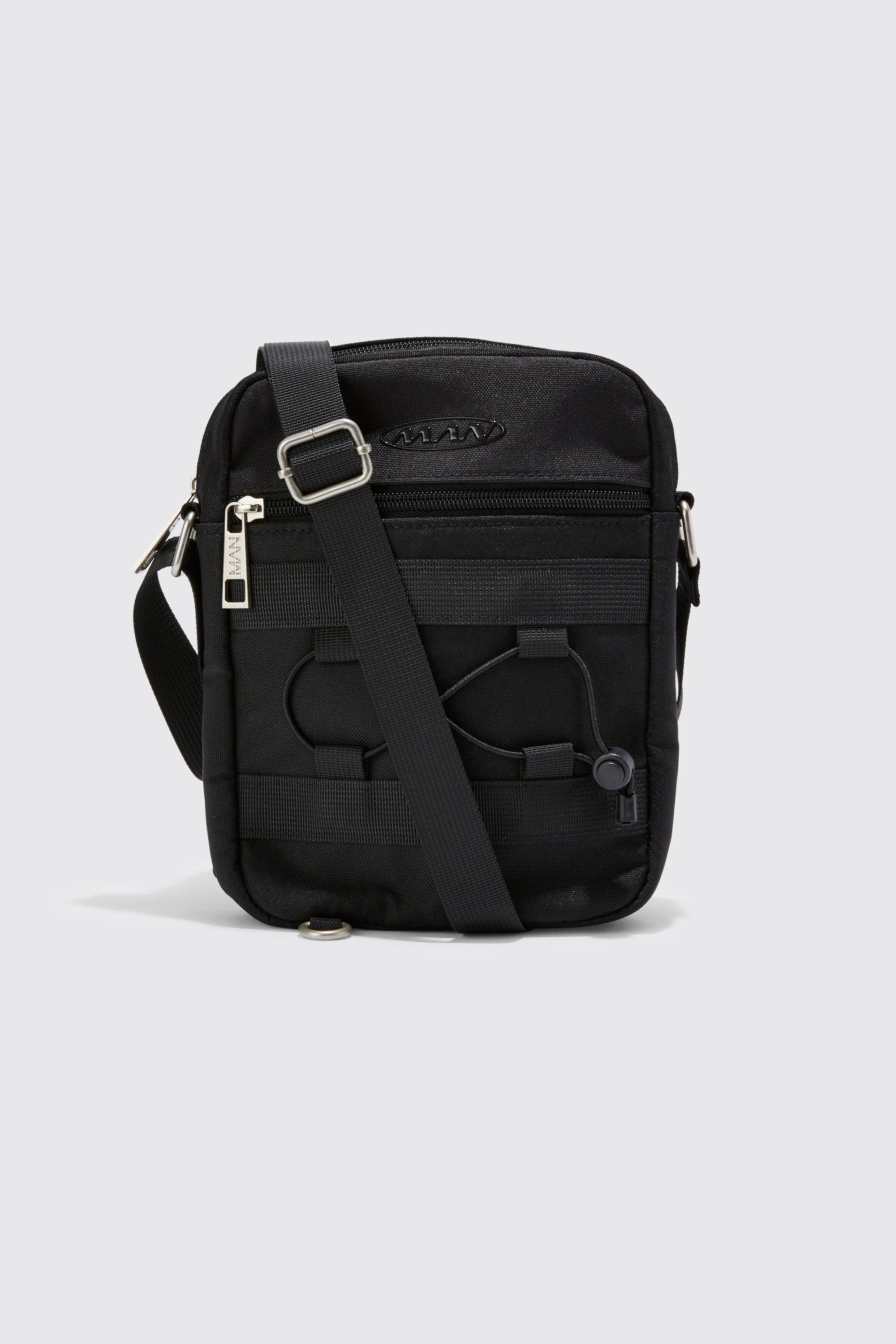 Nylon messenger hot sale bag mens