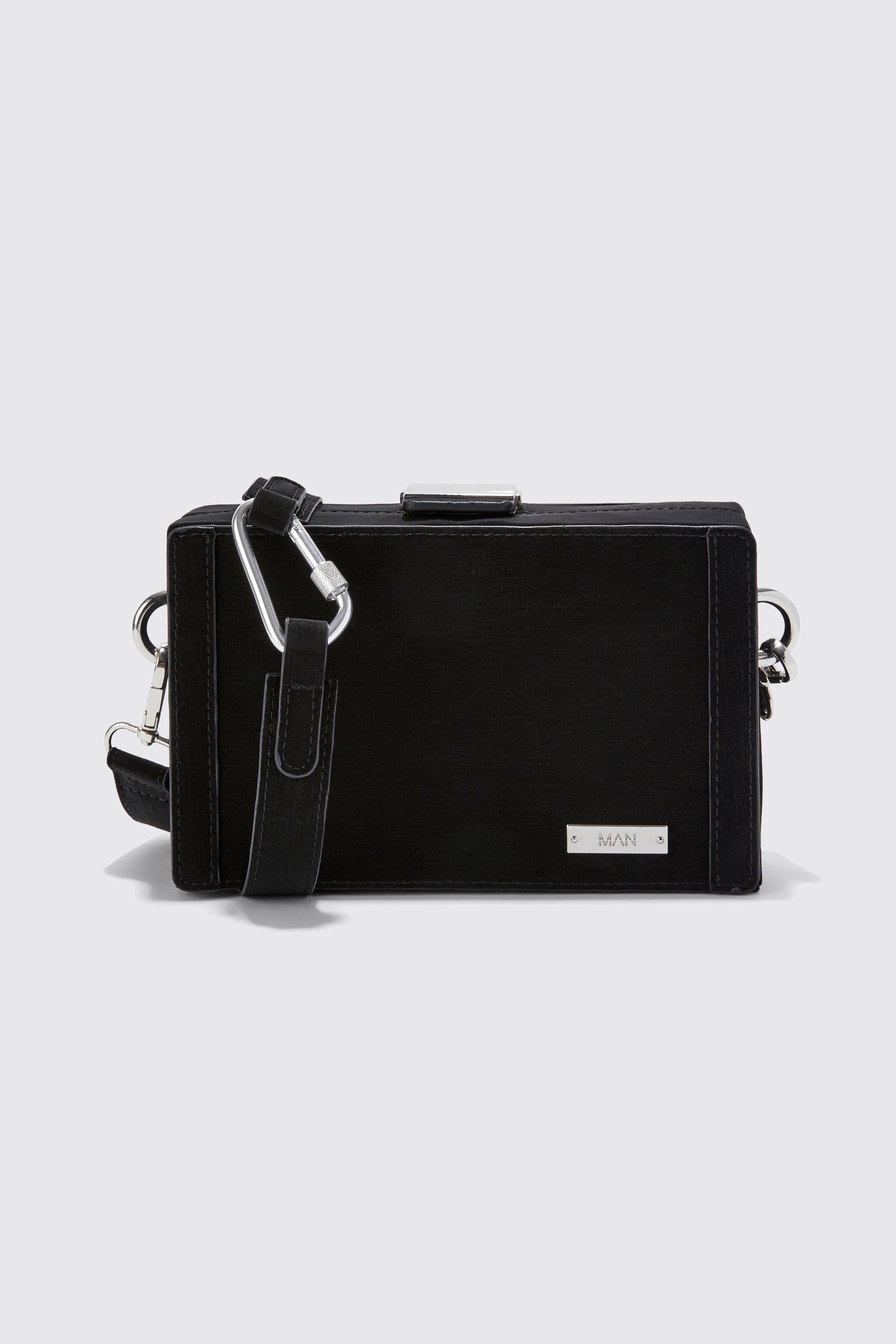 Man Rigid Smart Cross Body Box Bag