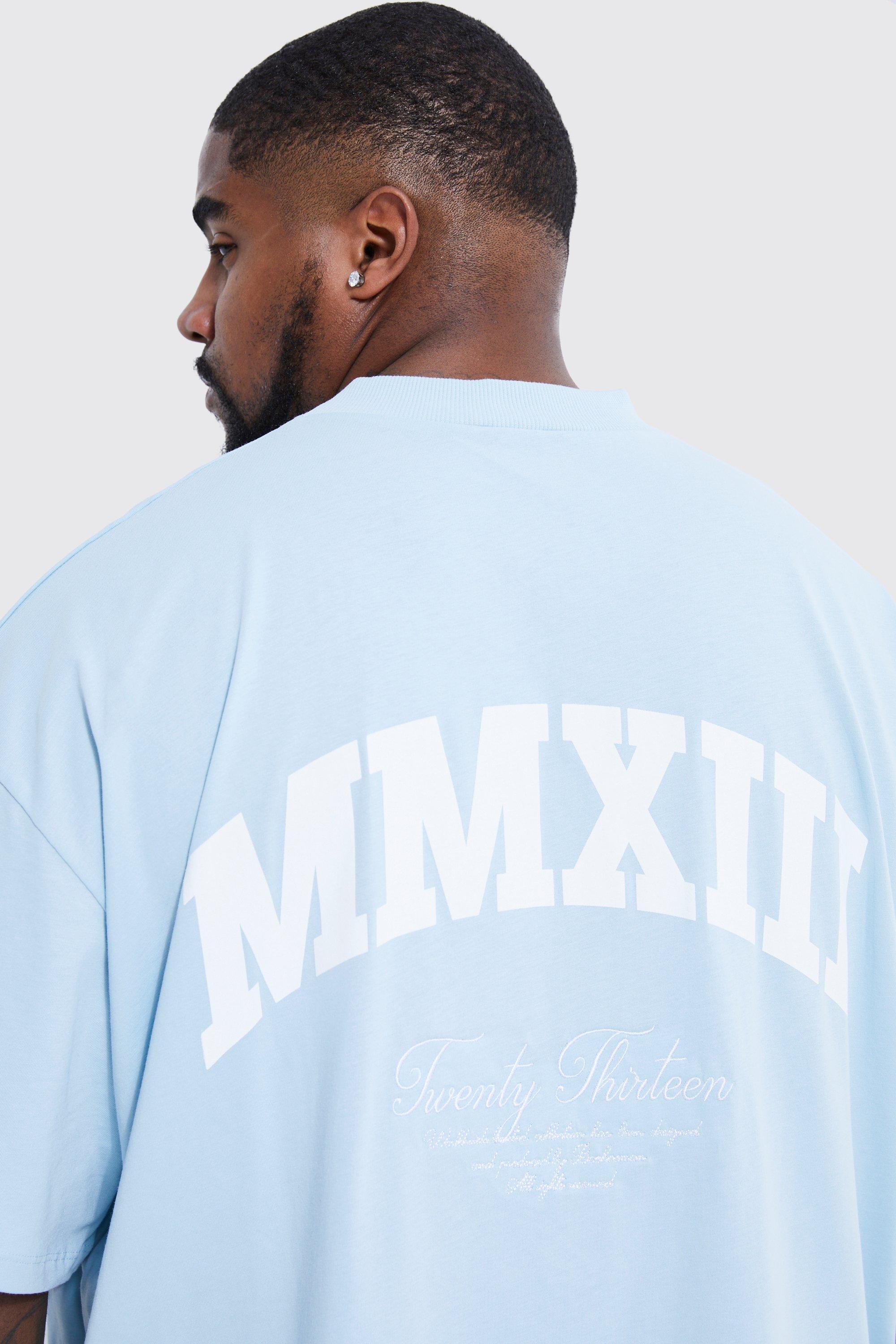 Palm Angels: Blue Oversized T-Shirt