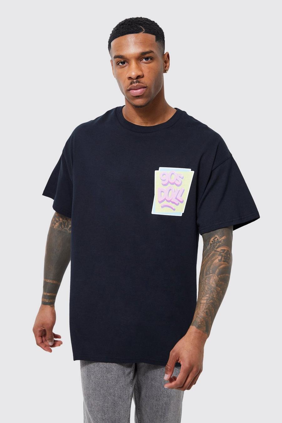 Men's Oversized Polly Pocket License T-shirt