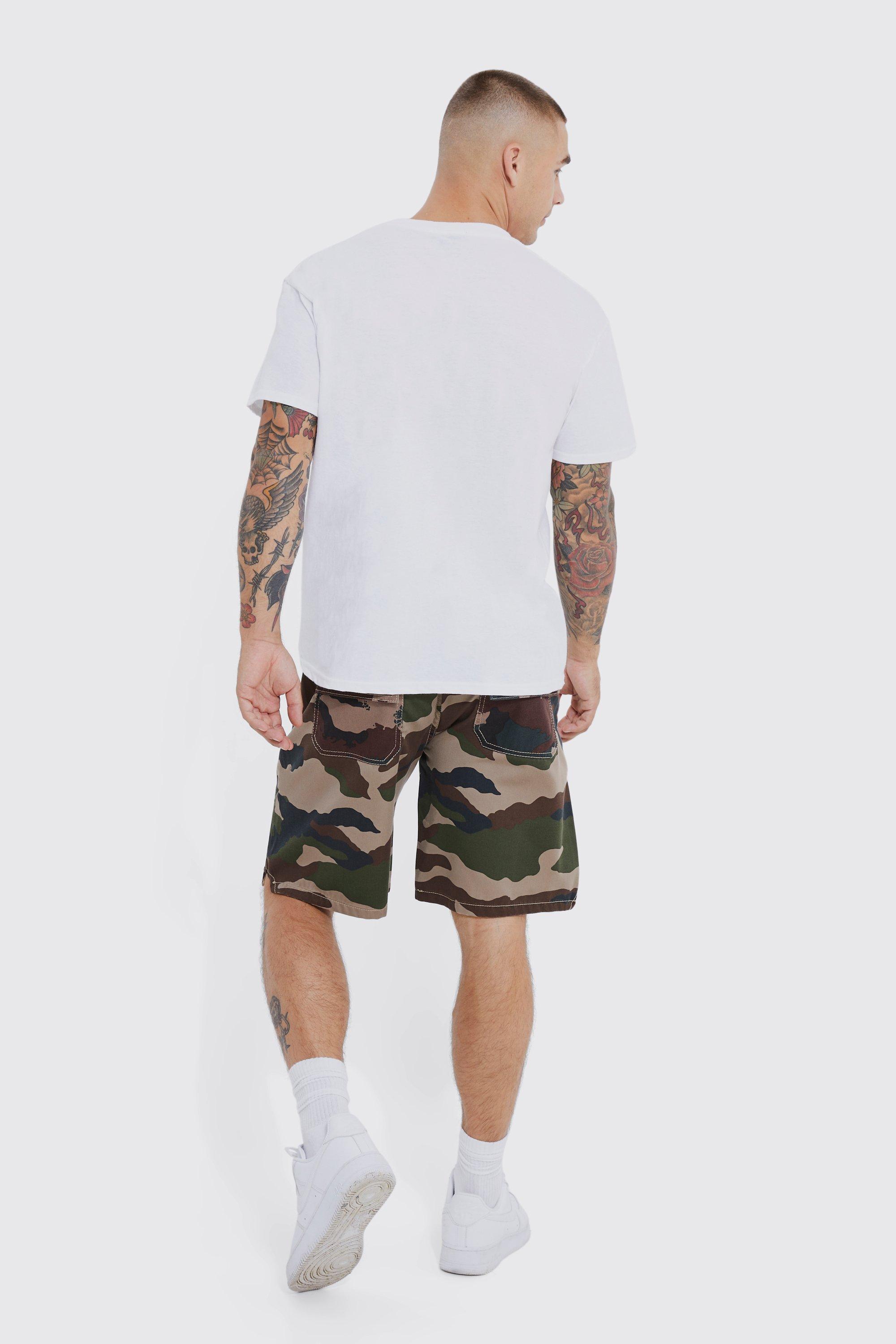 Nike elite camo outlet shorts