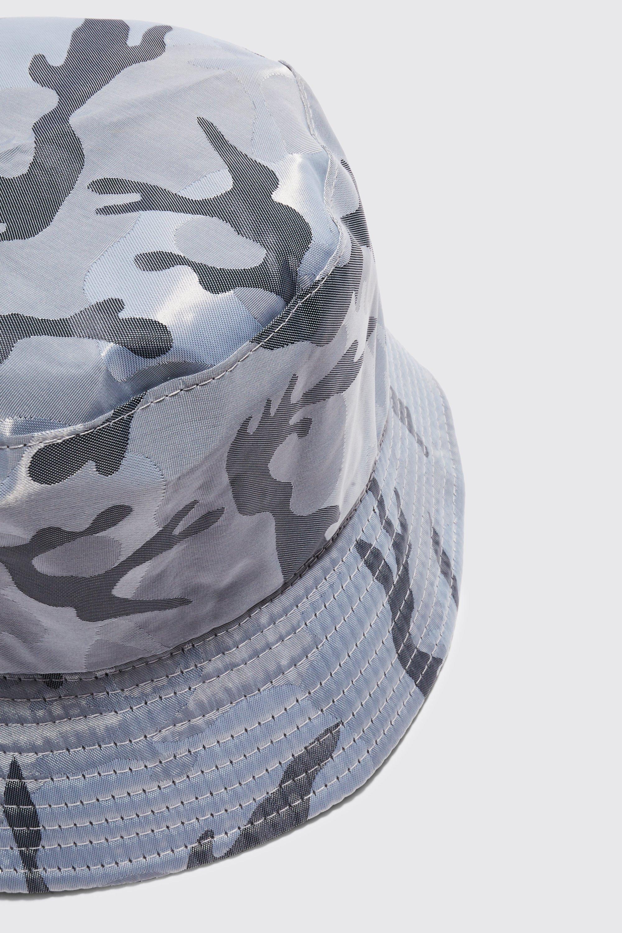 Gray camo cheap bucket hat