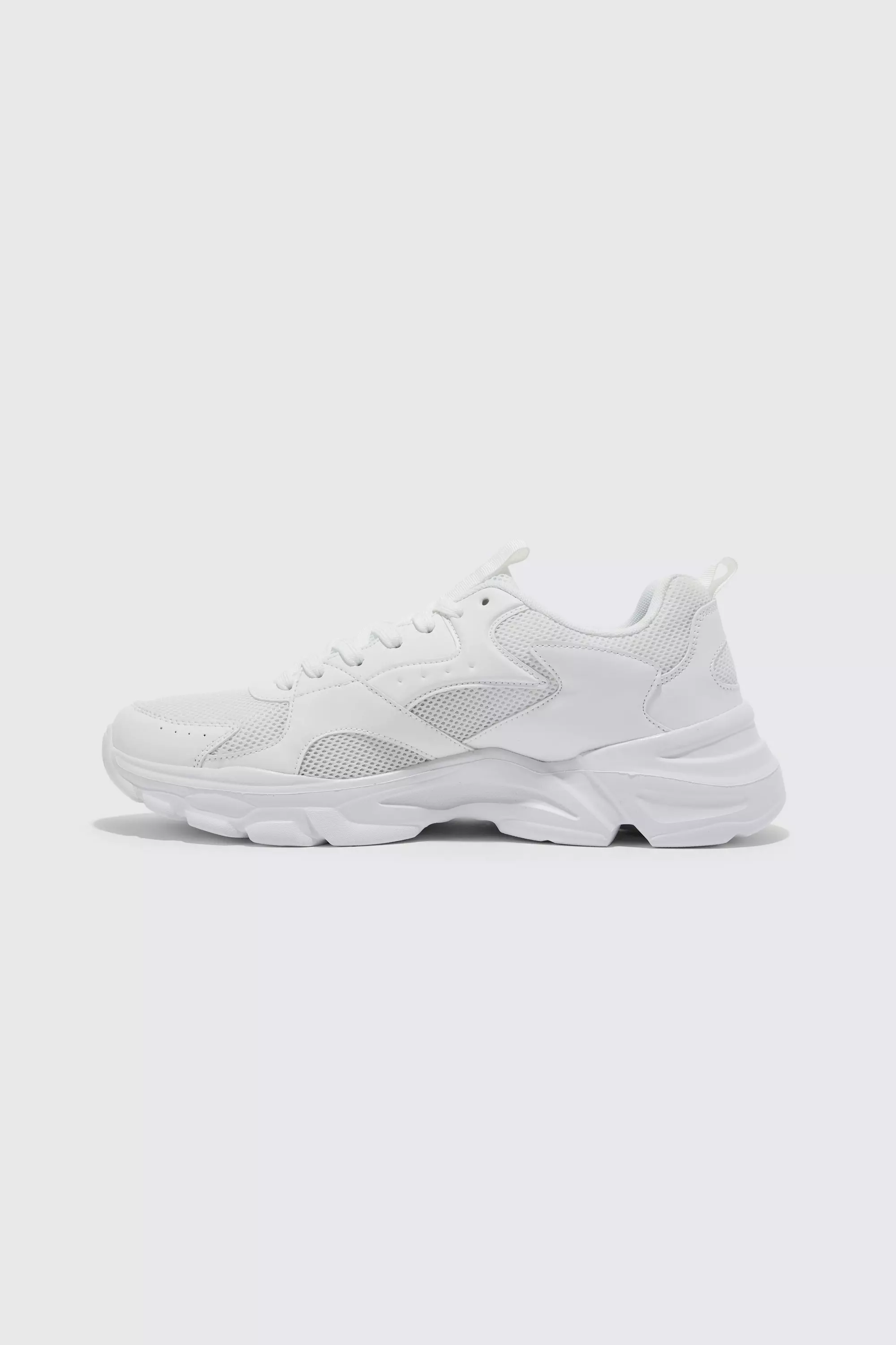 White Chunky Runner Trainer alternative image