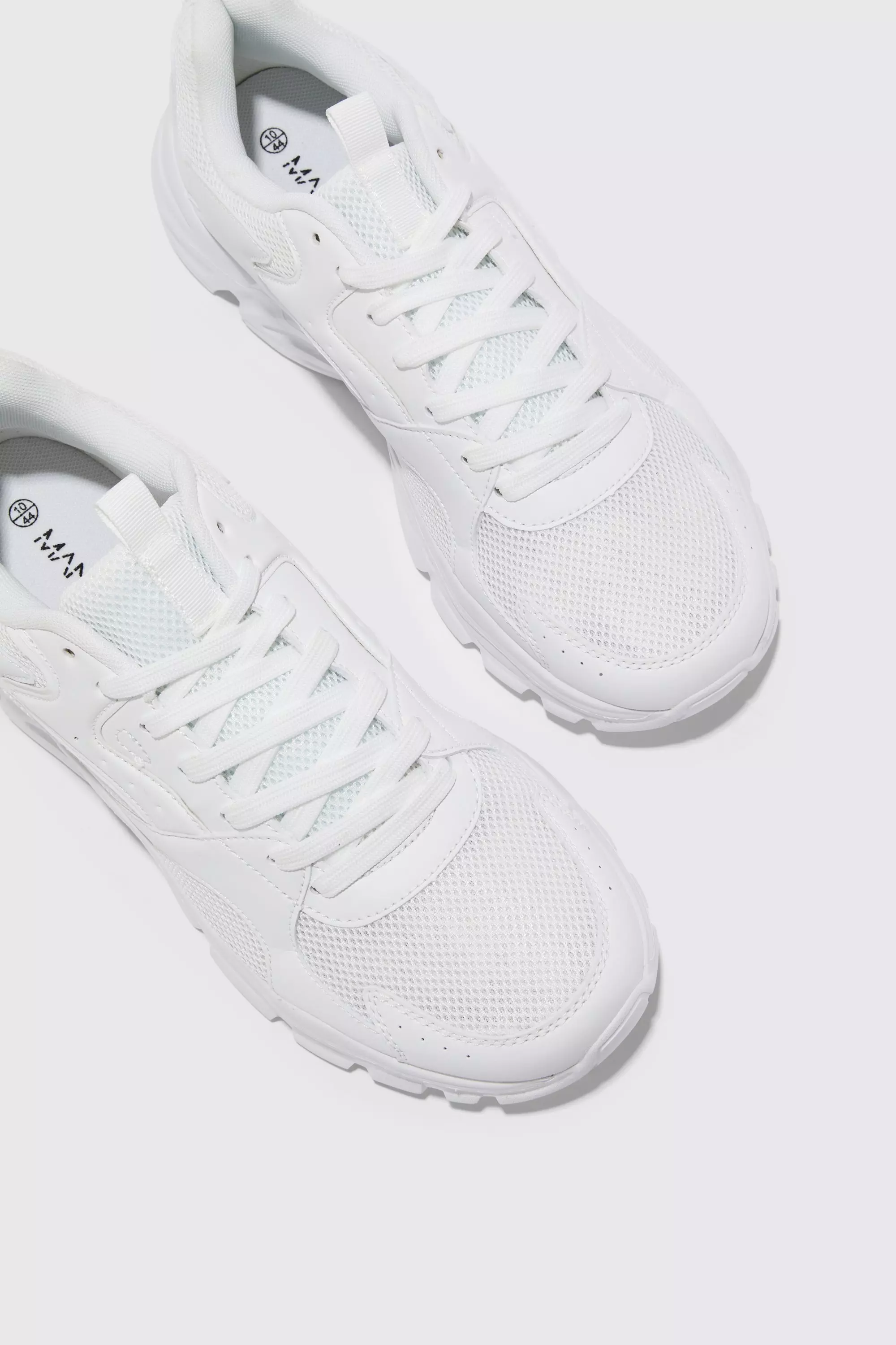 White Chunky Runner Trainer alternative image