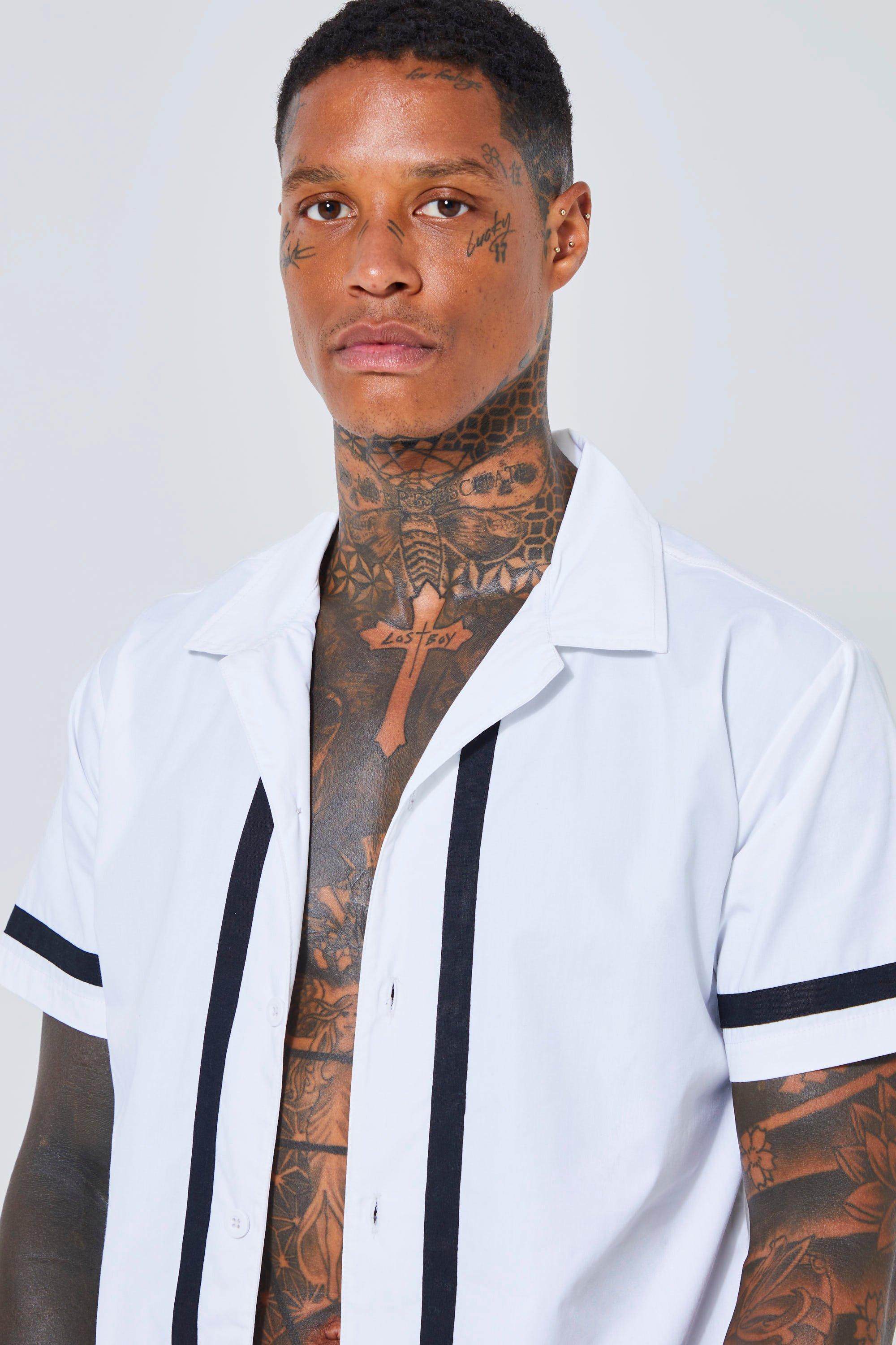 【BAON】[unisex] Rimming Pocket Check Over Short Sleeve SH BAON (バオン) - [男女兼用]リーミングポケットチェックオーバー