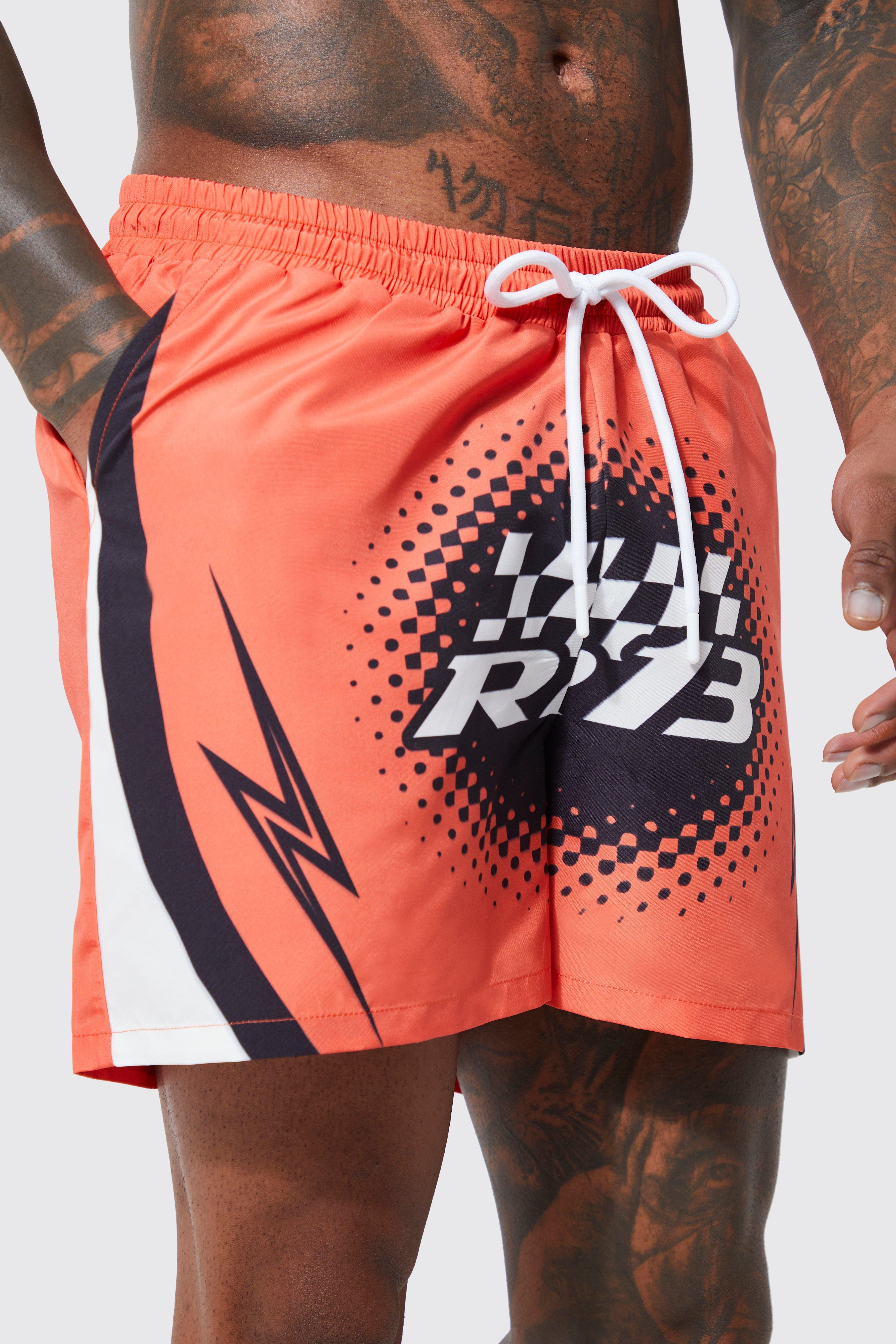 Mens swim shorts boohoo sale