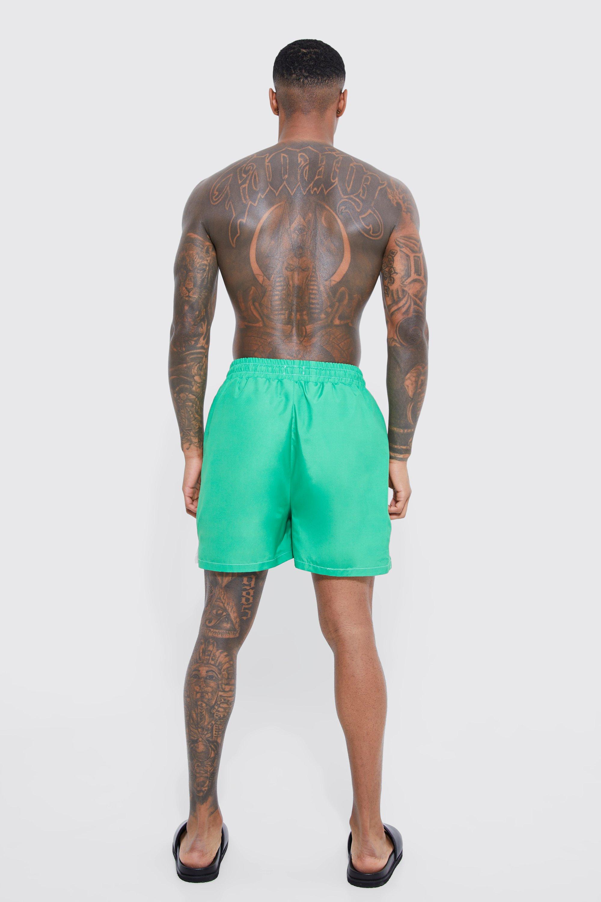 Mens swim outlet shorts short length