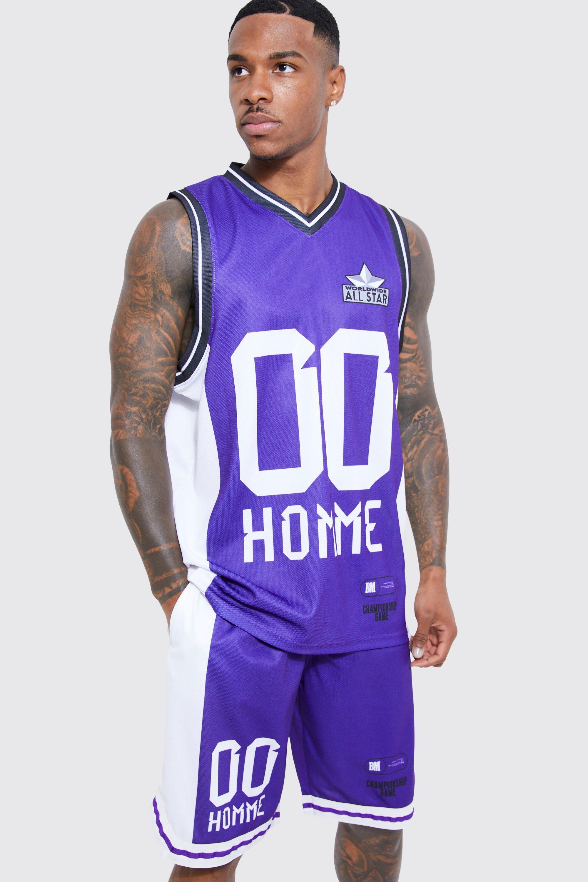 NBA Men's Top - Purple - S