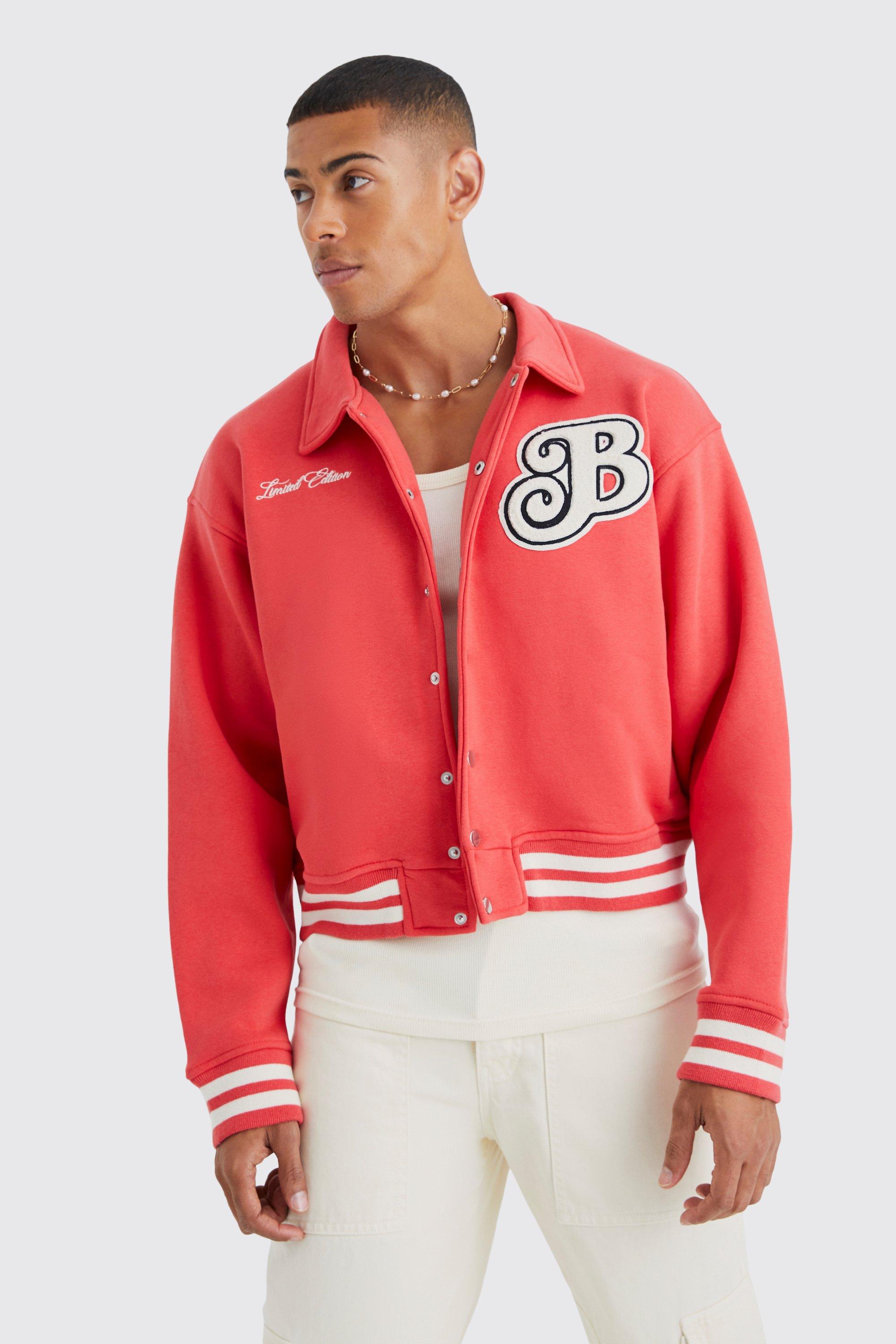 Supreme uptown studded hot sale leather varsity jacket