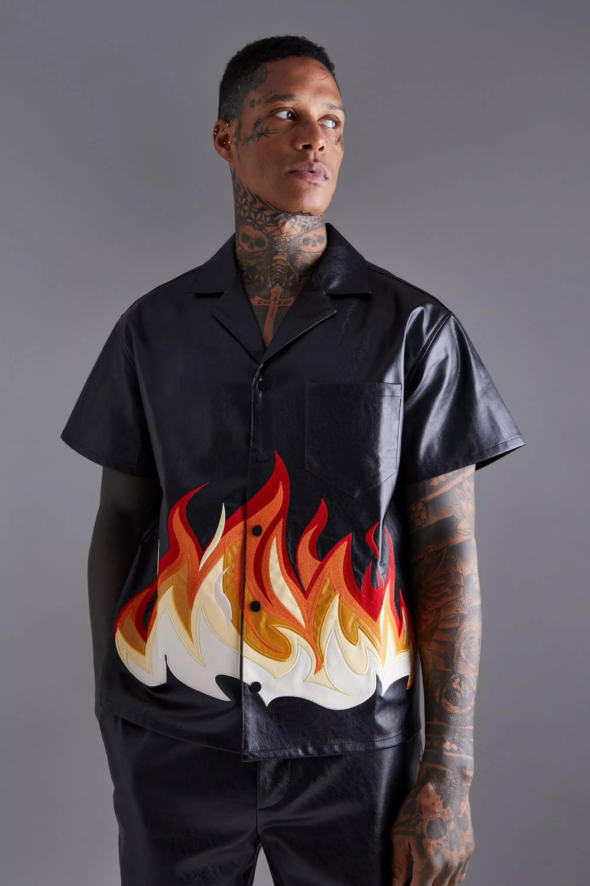 Flame shirt deals