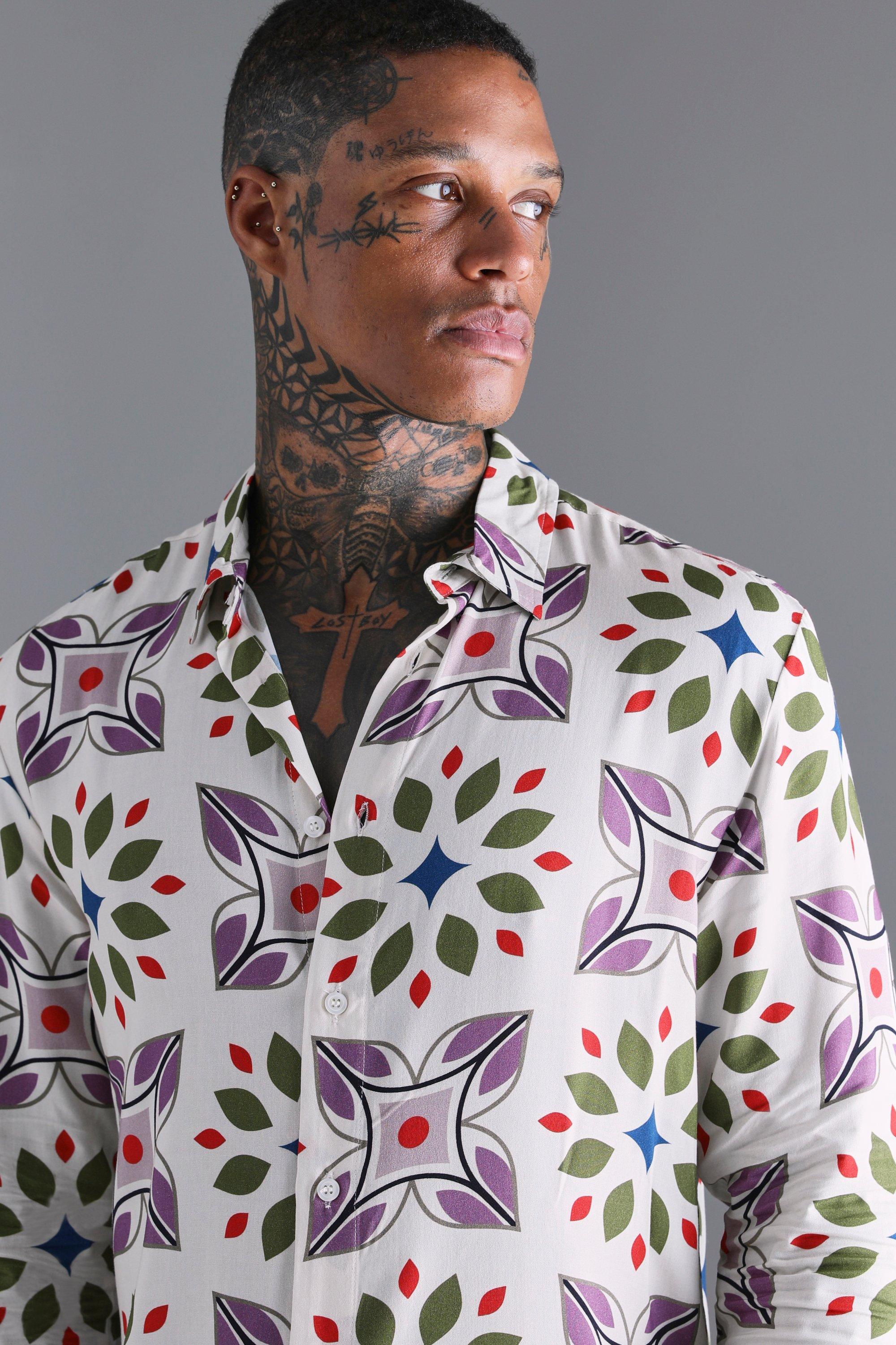 Flower shirt for clearance guys