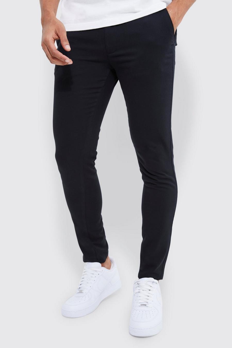 Pantalon chino skinny, Black image number 1
