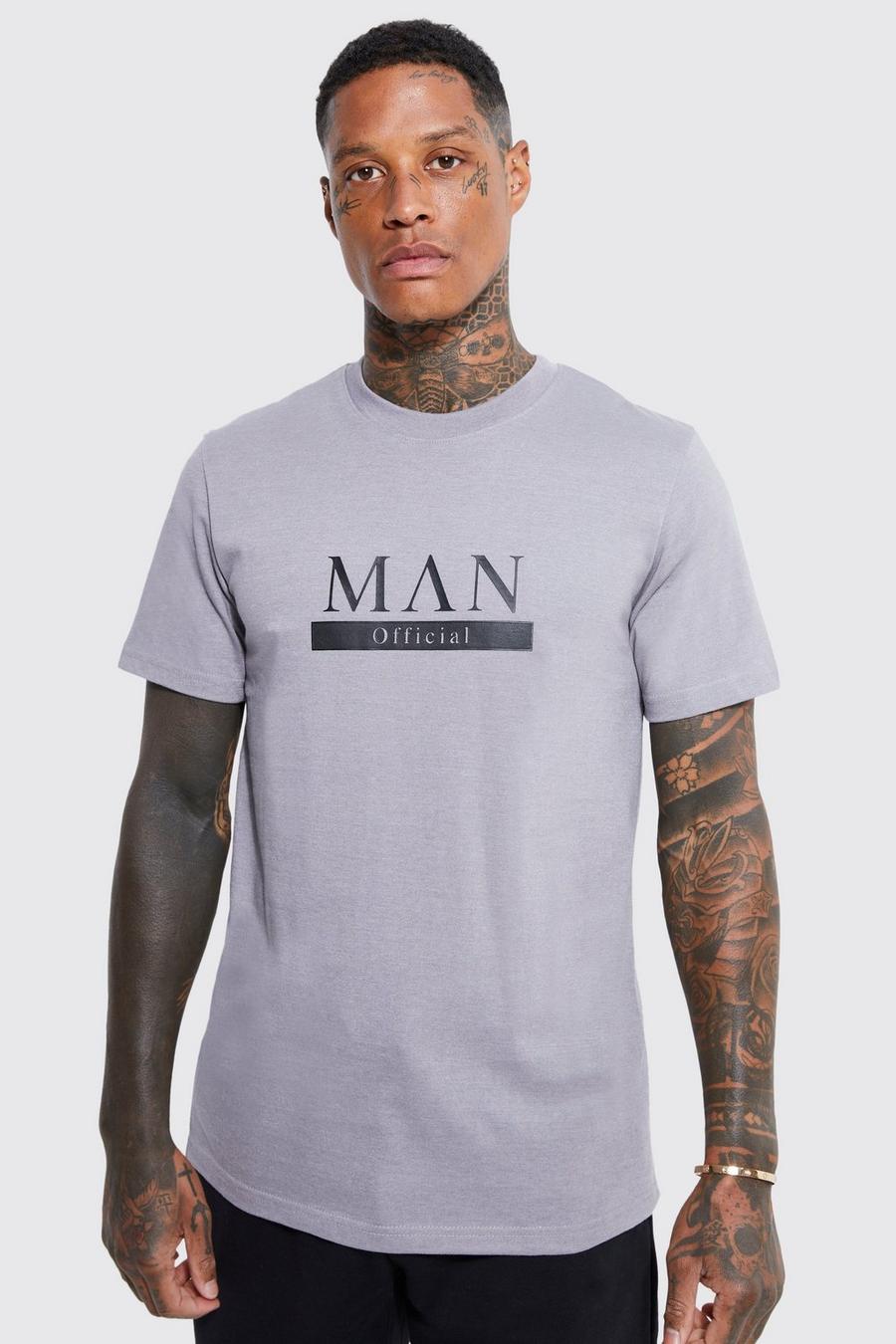 Grey MAN Gold Slim fit t-shirt image number 1