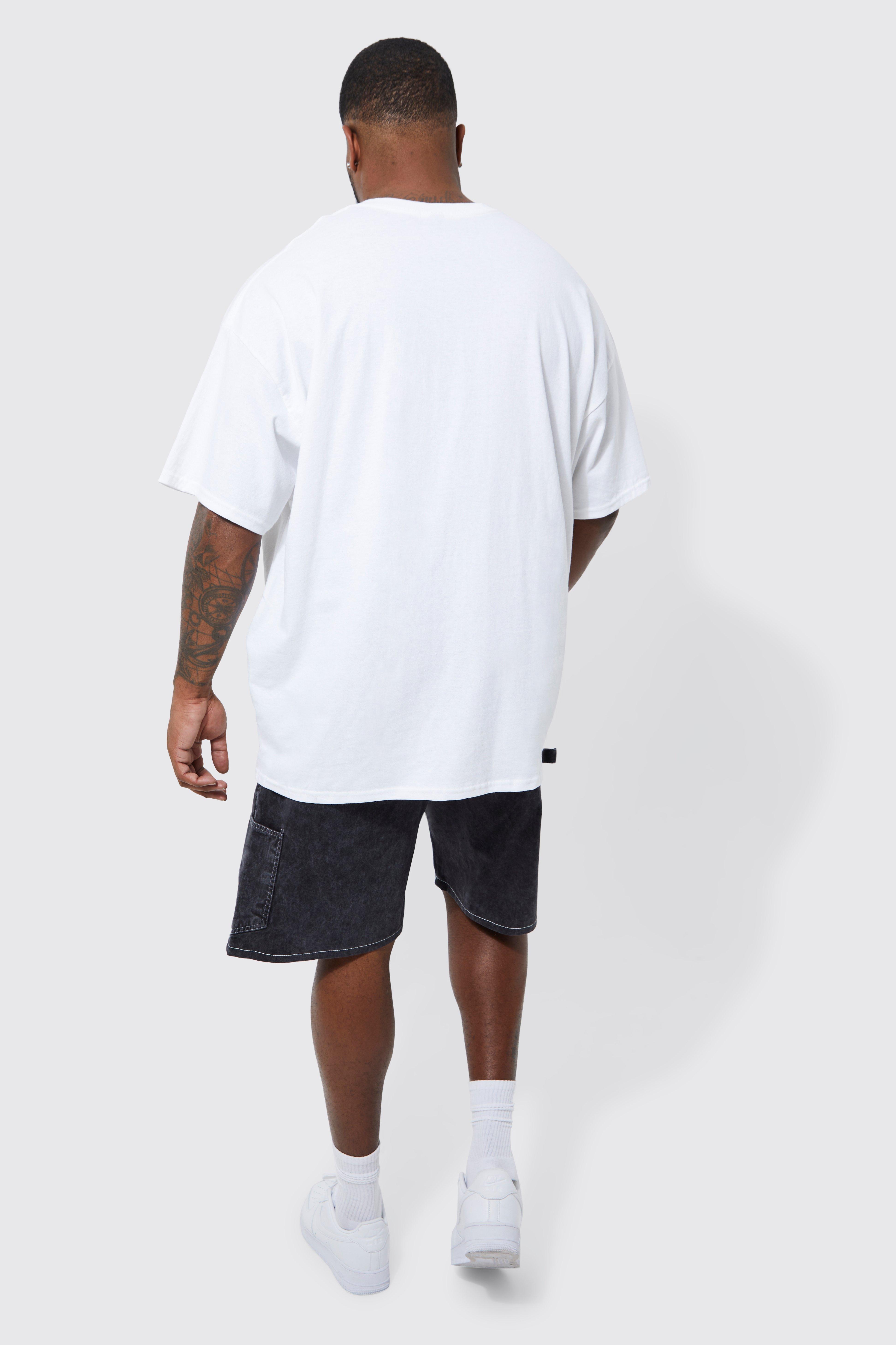 Plus Tokyo Varsity Graphic T-Shirt | boohoo USA