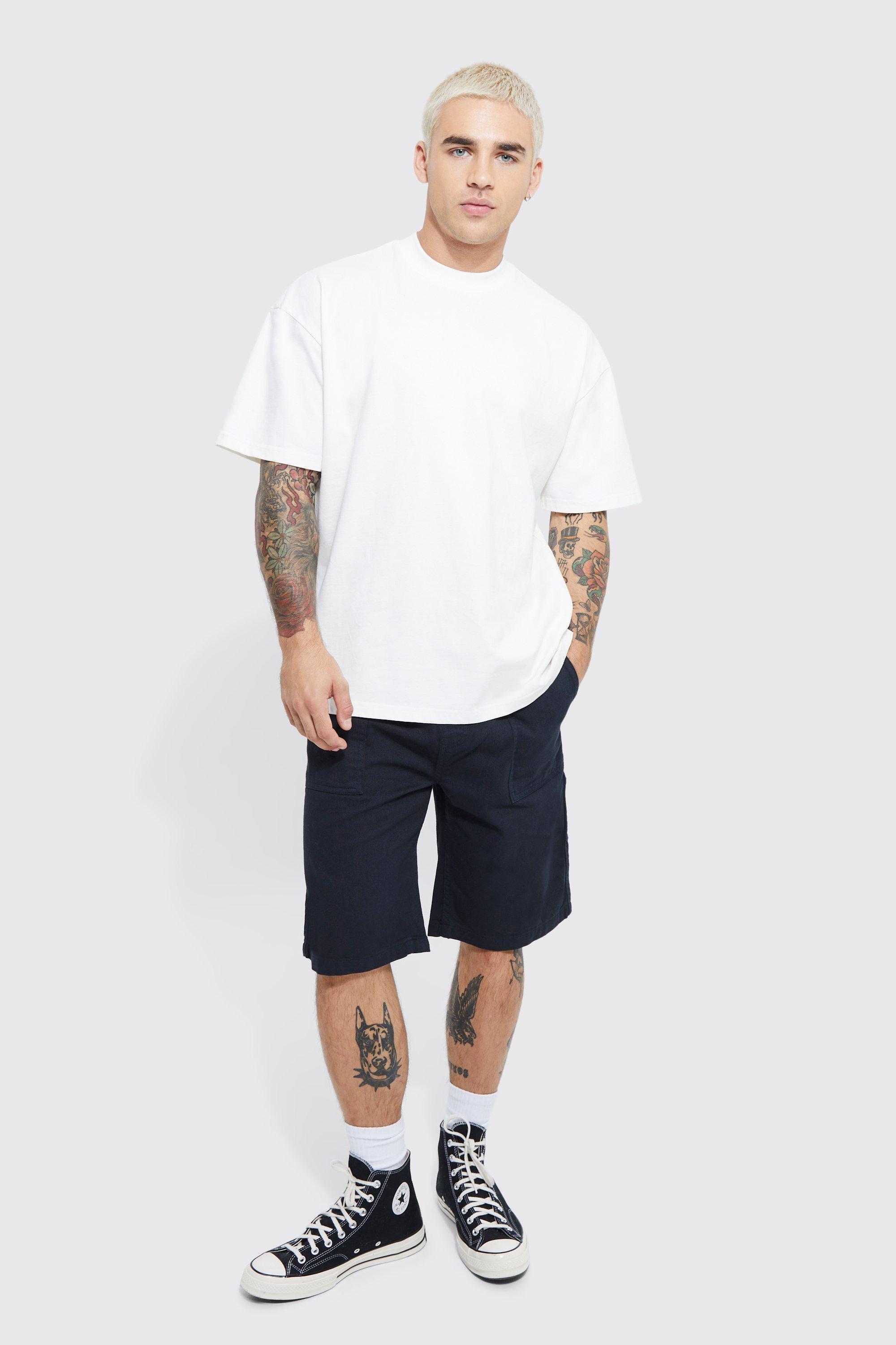 Mens baggy shorts on sale uk