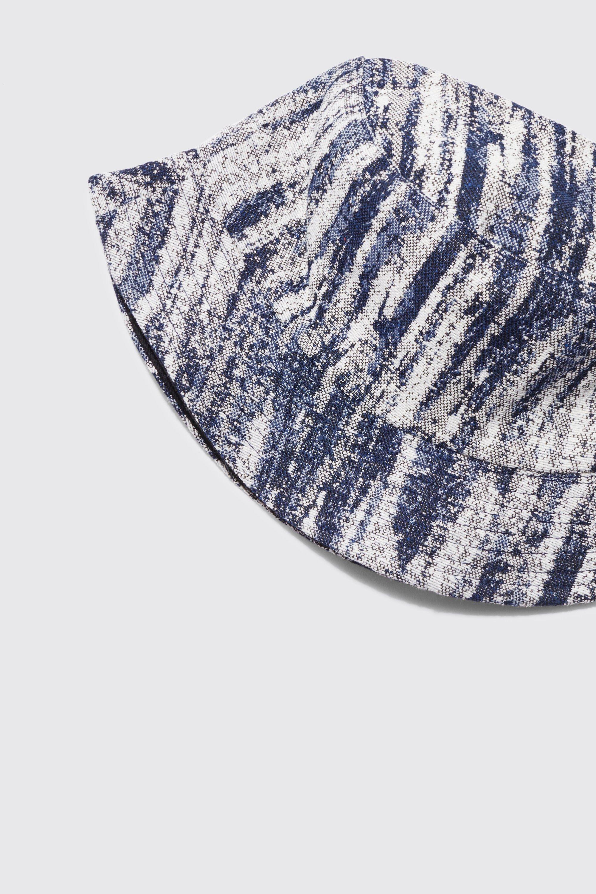 Indigo Linen Denim Bucket Hat