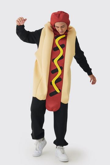 Halloween Hot Dog Fancy Dress Costume brown