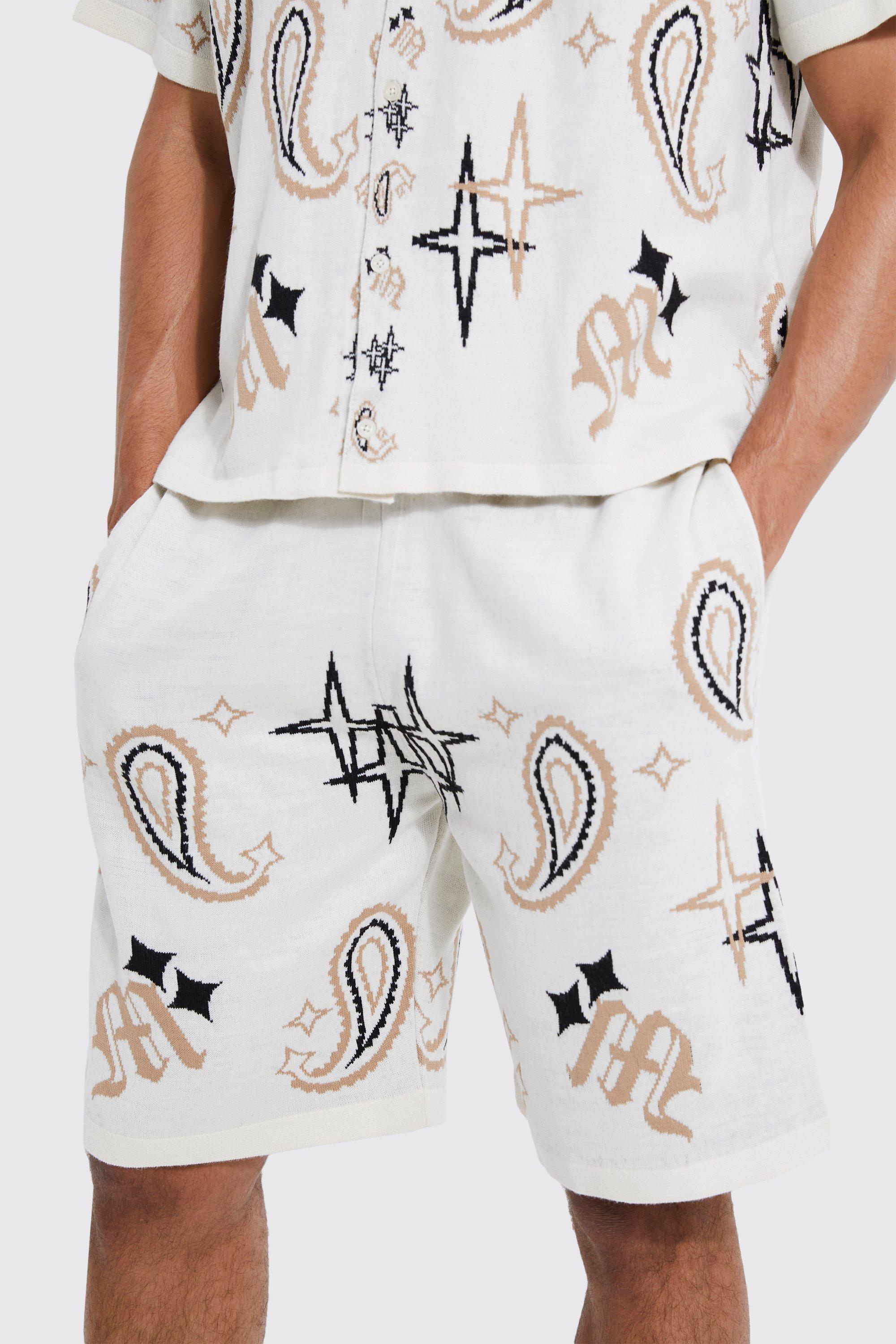 Louis Vuitton Monogram Bandana Tracksuit Shorts