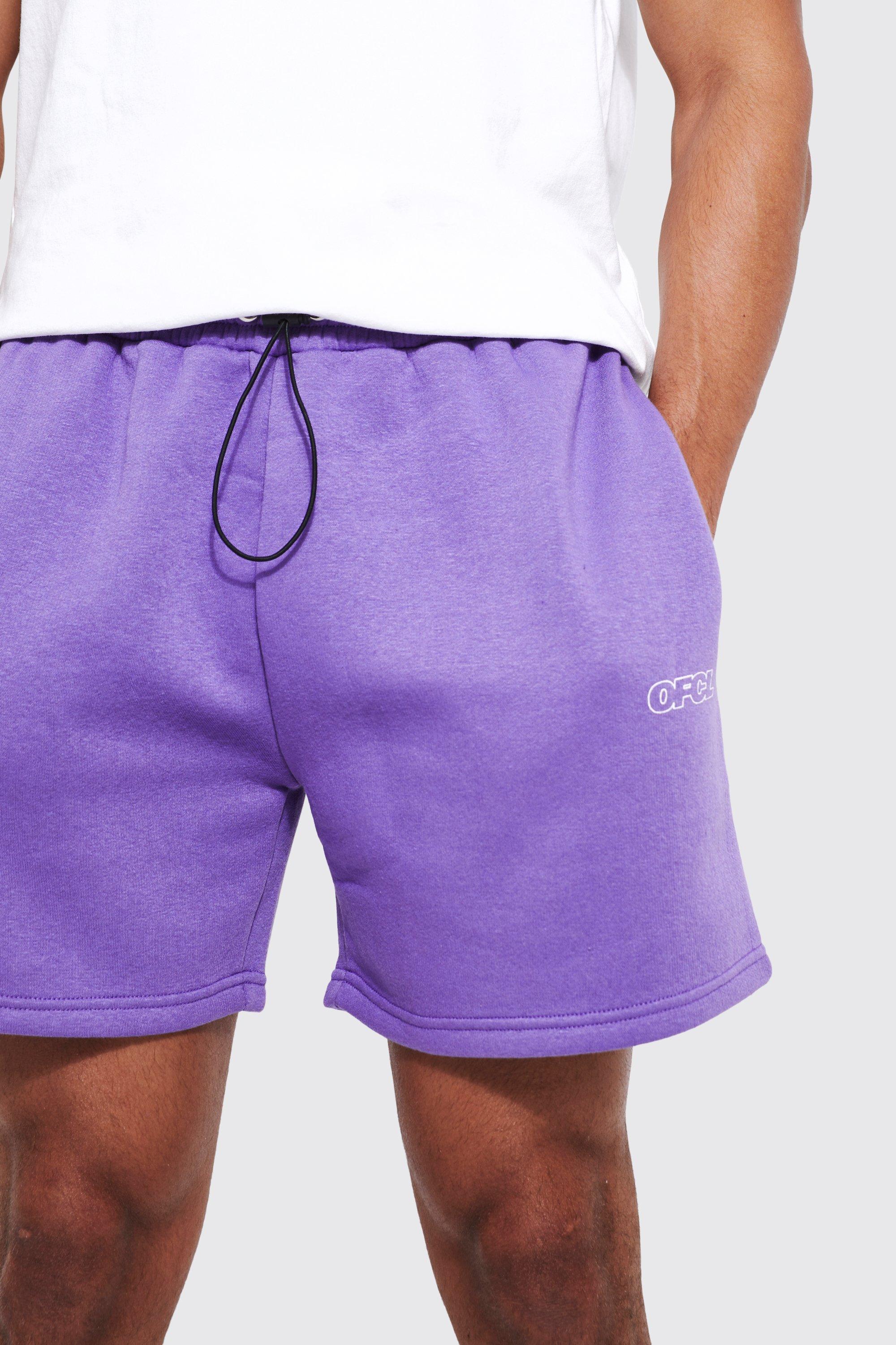 Mens 2025 purple shorts