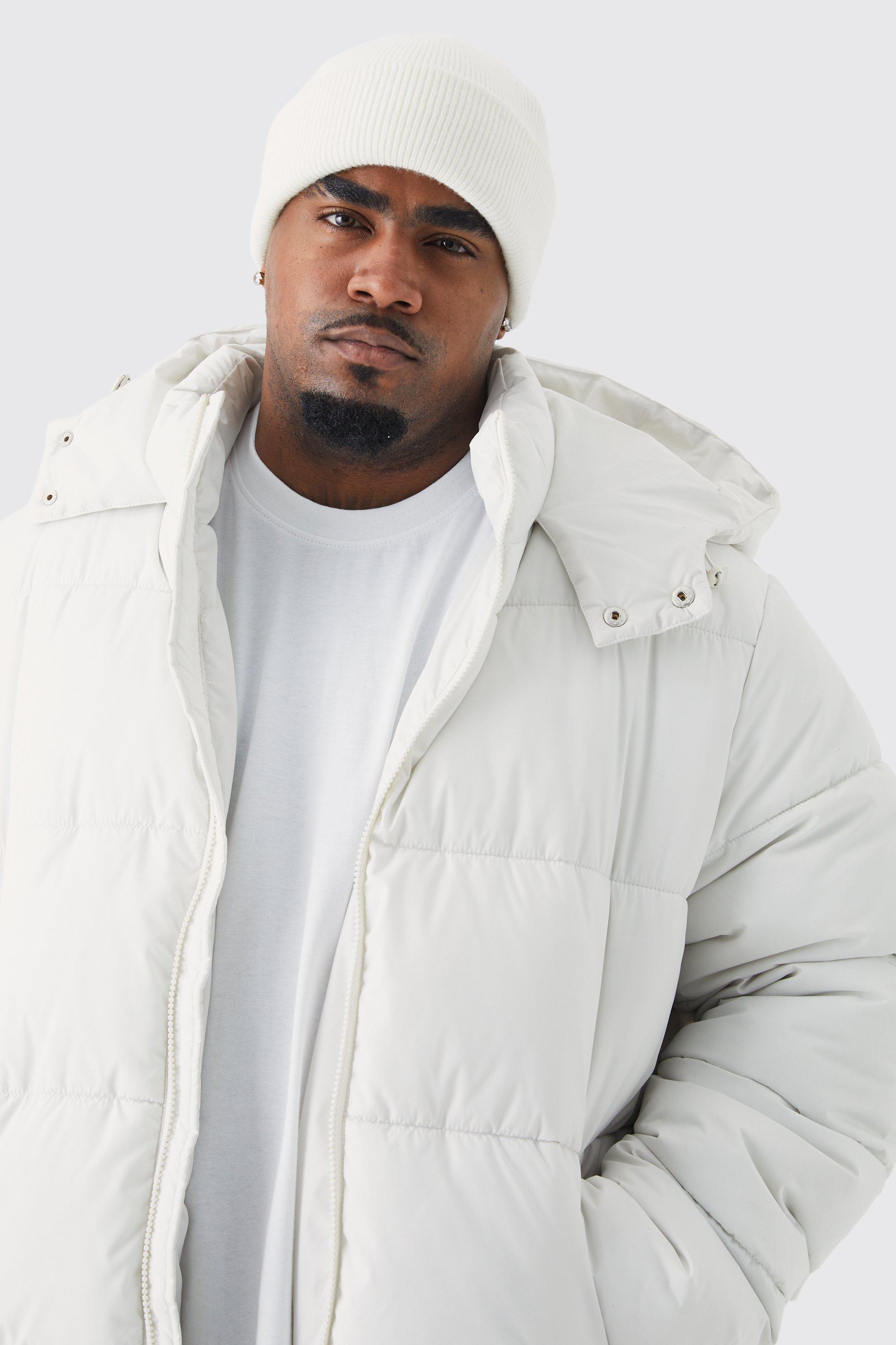 Men's white outlet puffer jacket