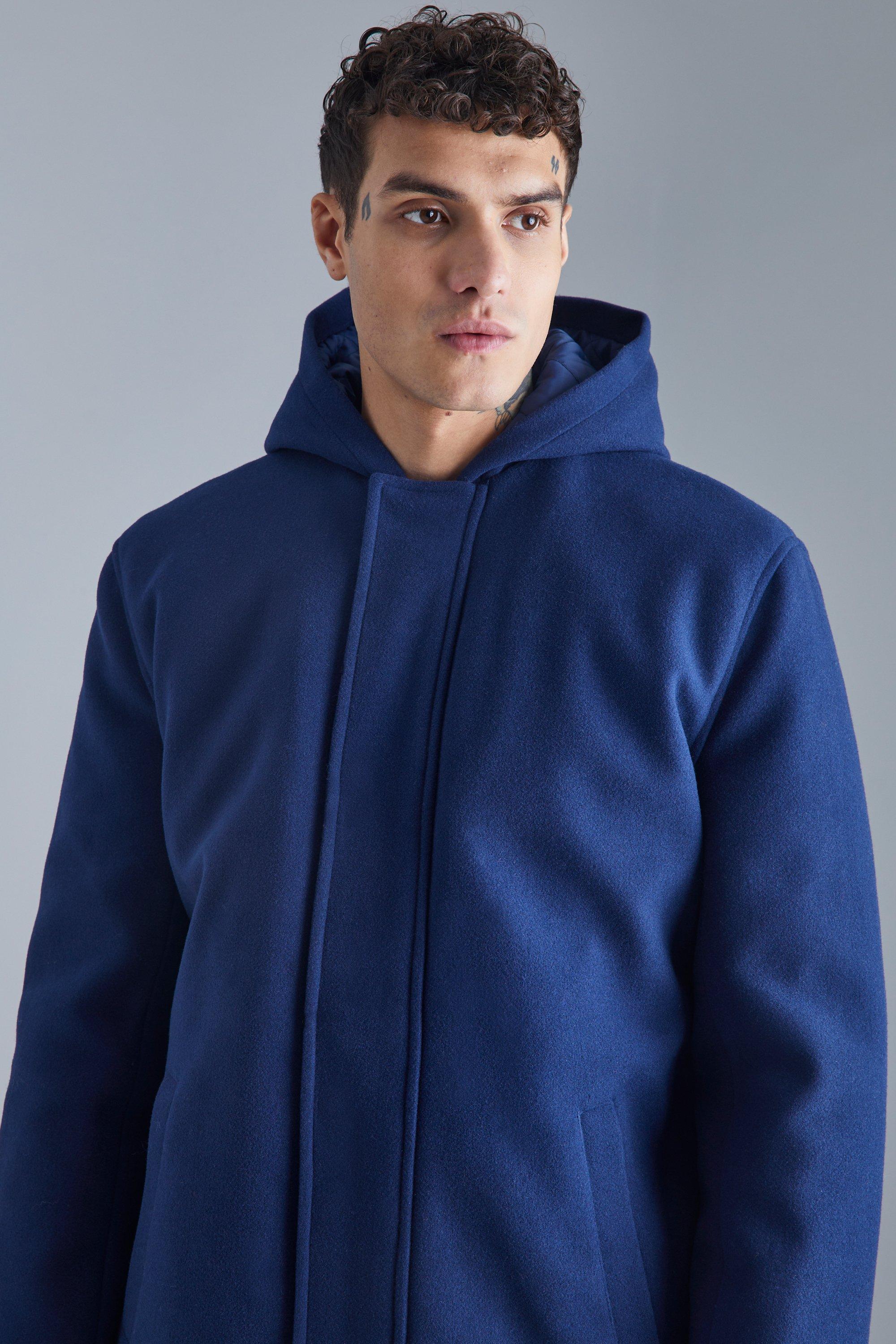 Hoodie and outlet overcoat