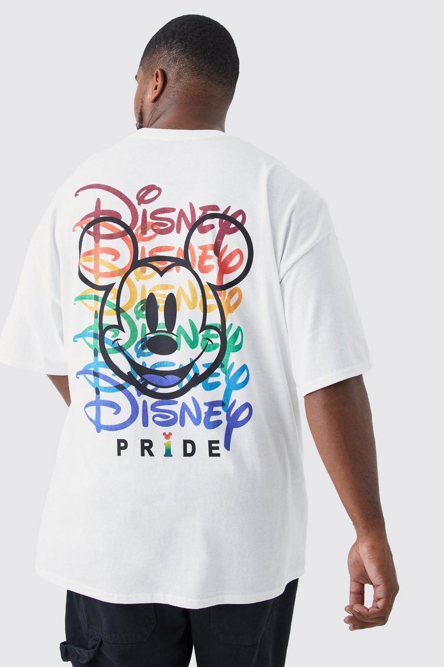 White Plus Disney License T-shirt  image number 1