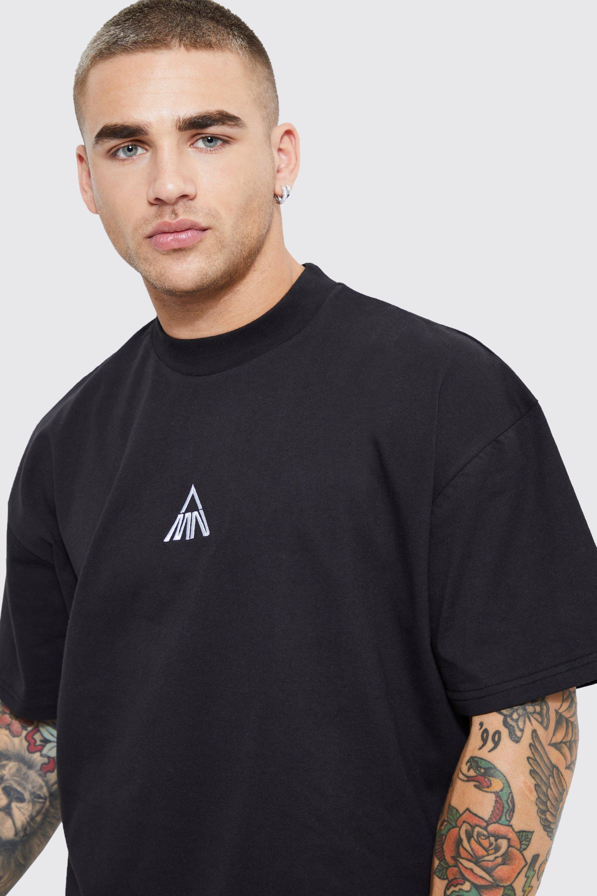 Man Active Gym Basic Oversized T-shirt