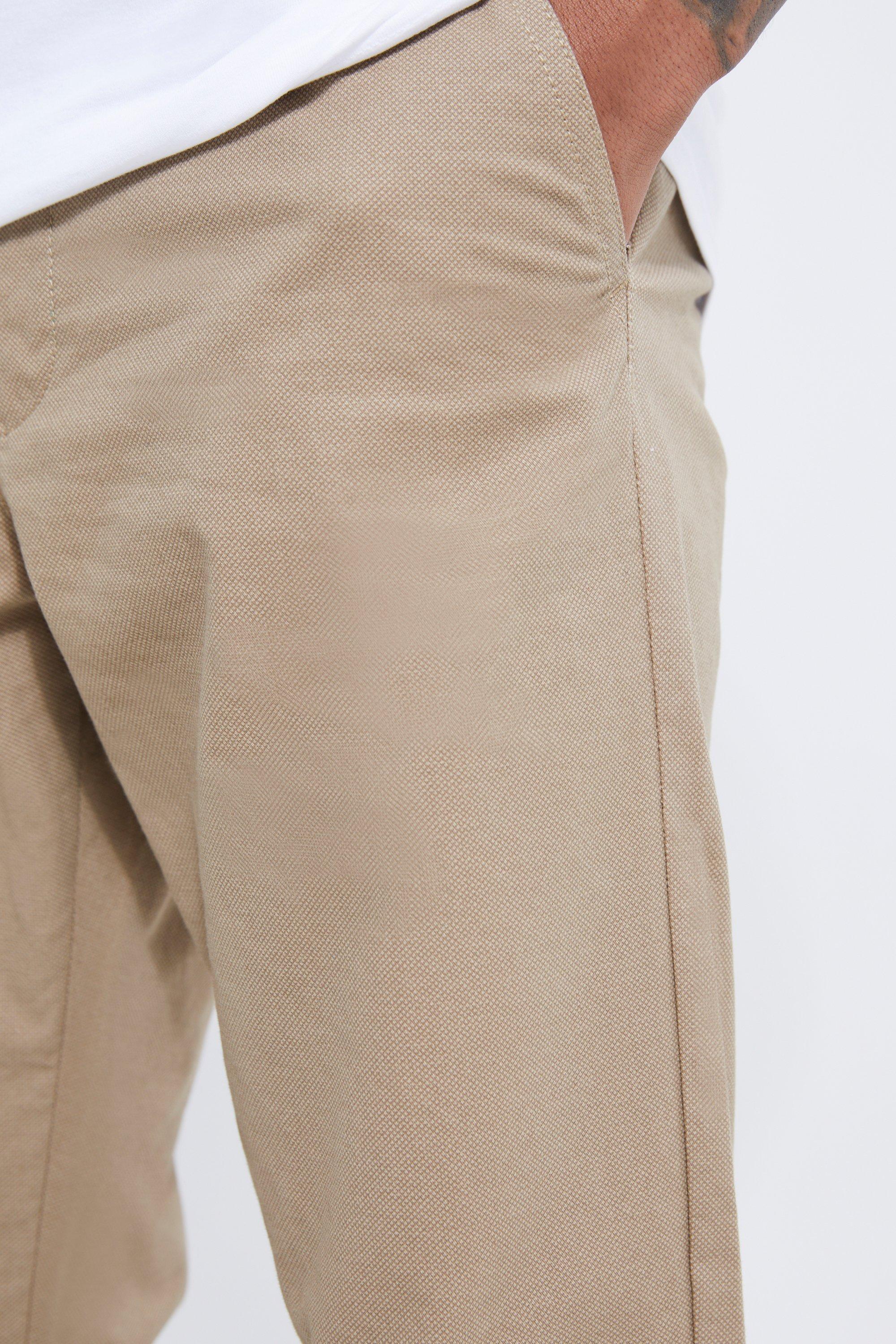 Pantalon chino 2025 homme court