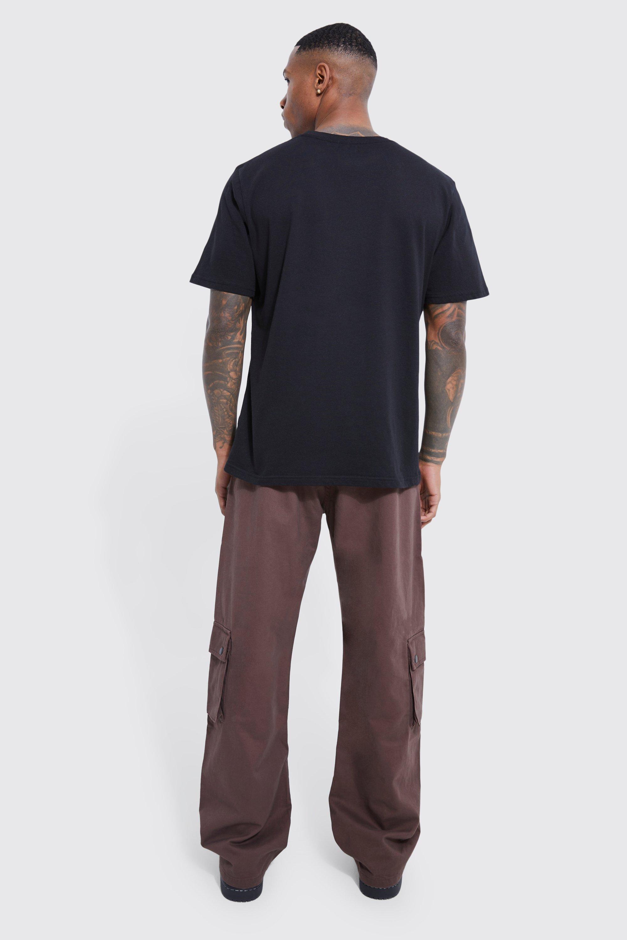 Boohoo baggy sale trousers