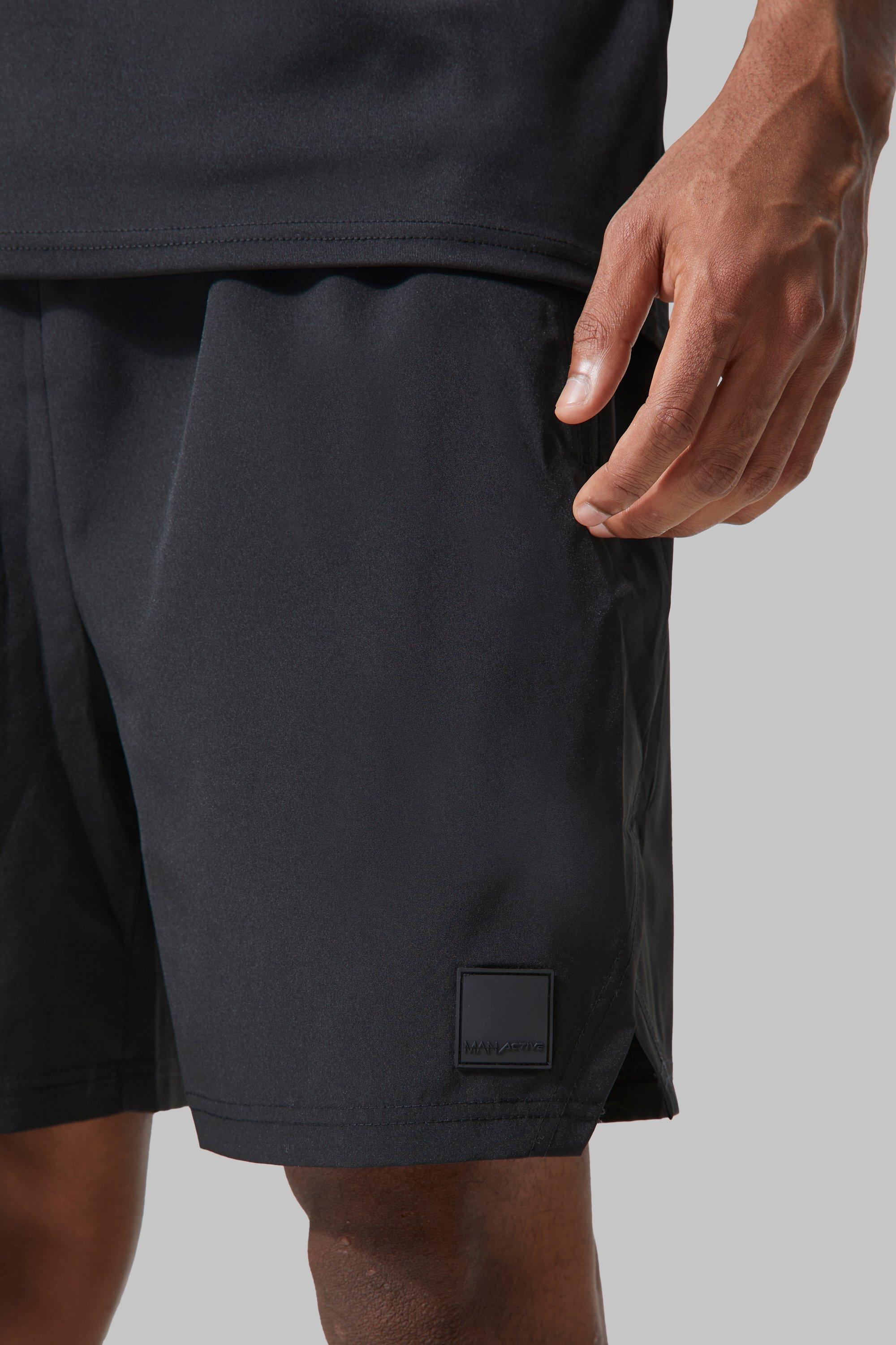 MEN'S SPLIT SHORT, Performance Black, Shorts