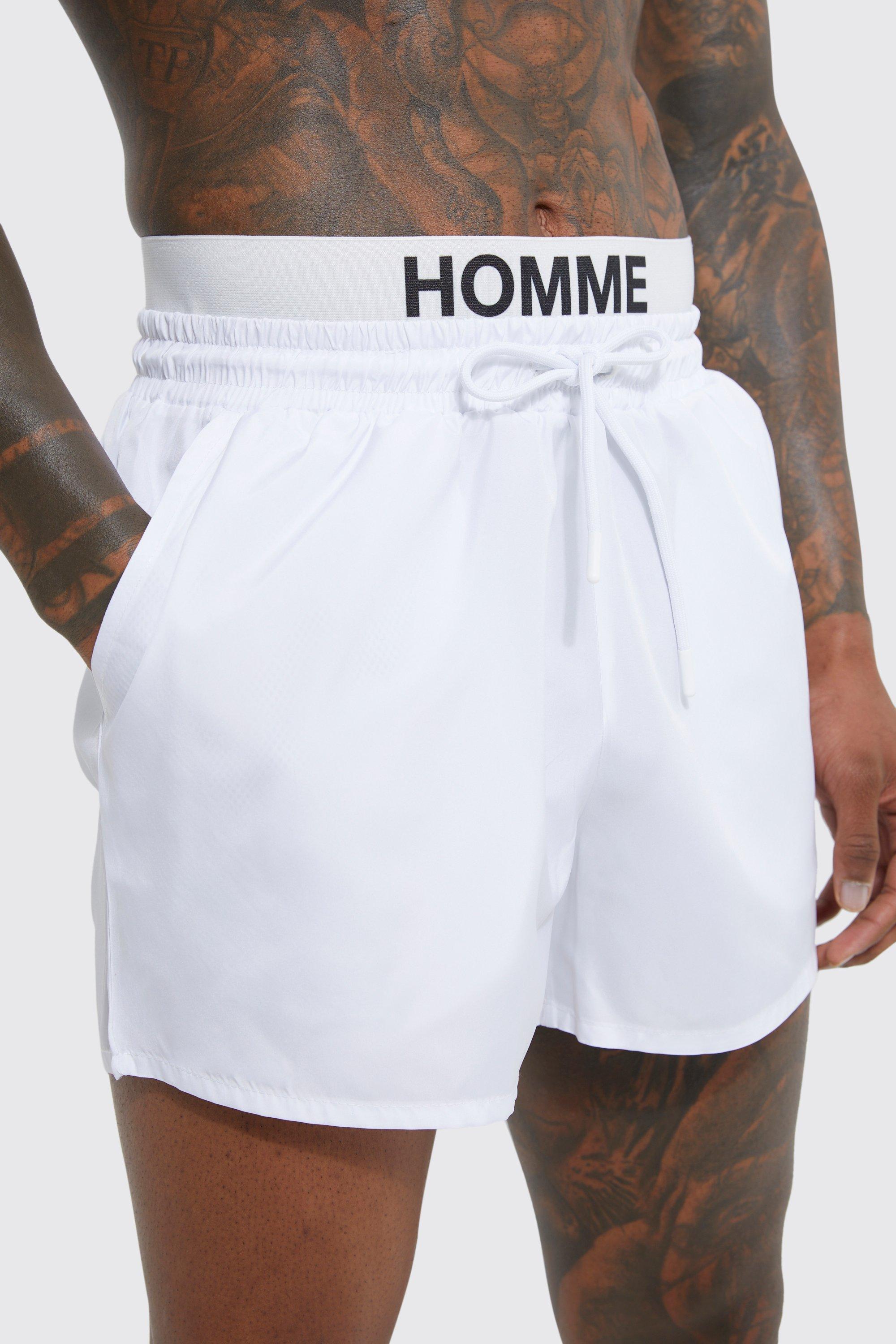 Short double online homme