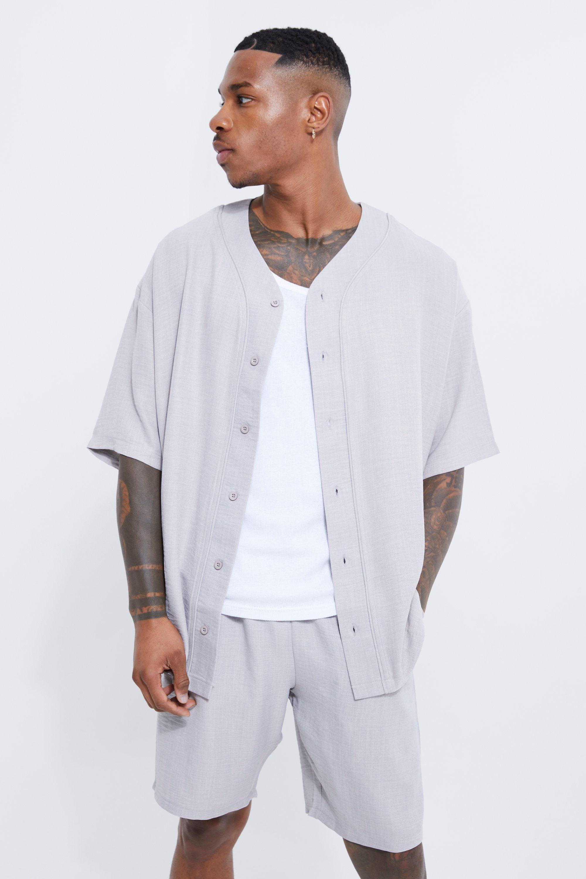 Linen Baseball Jersey