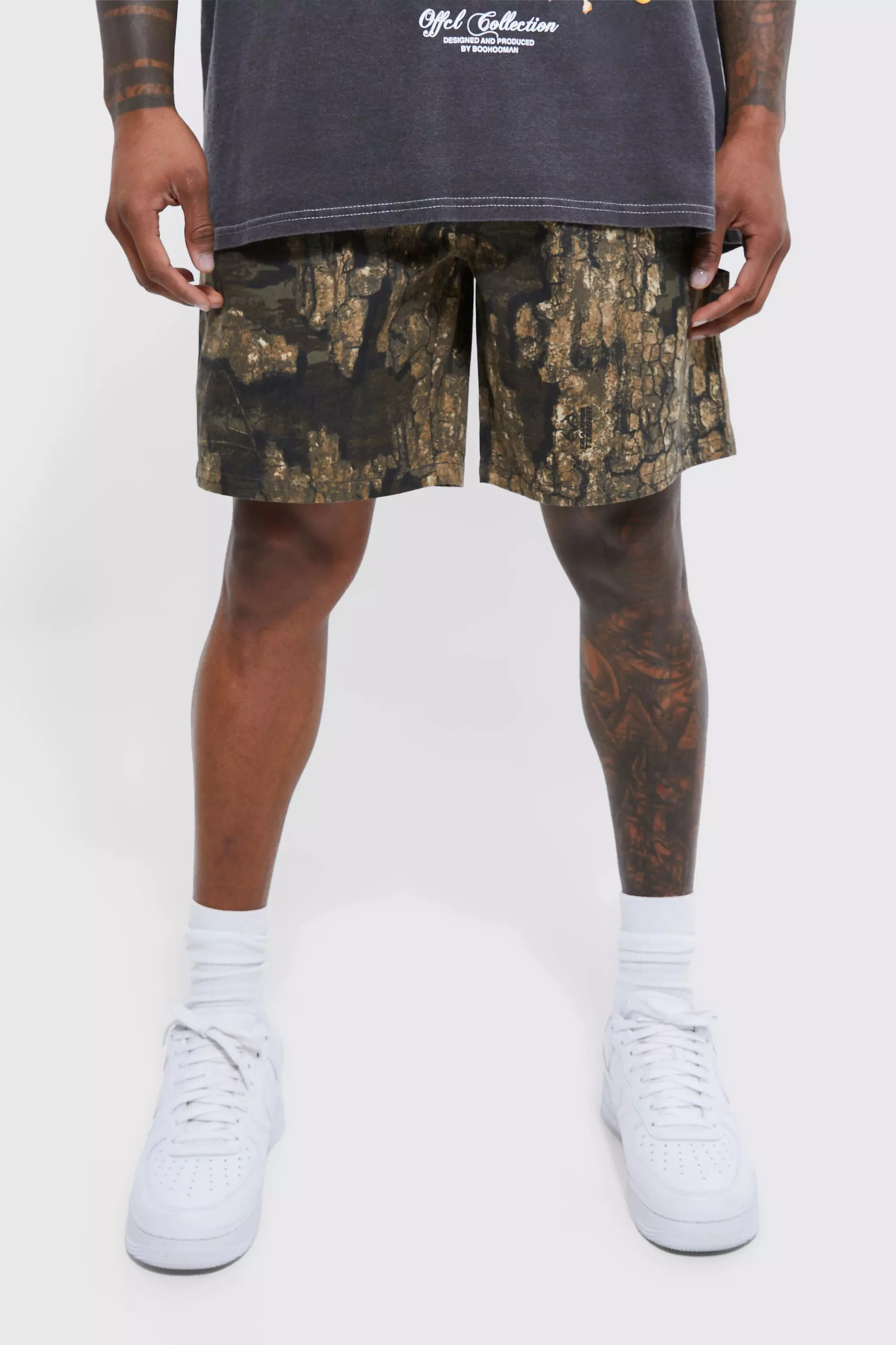 Off white clearance camo shorts